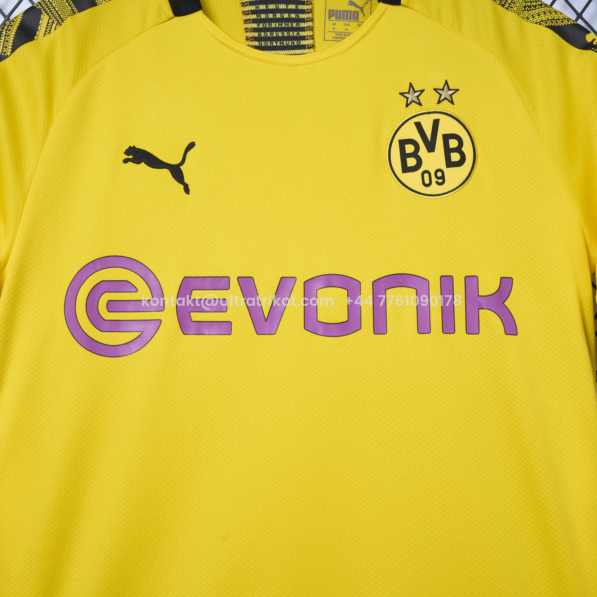 UltraTrikot-Retro Dortmund 2019-20 Home Stadium Jersey