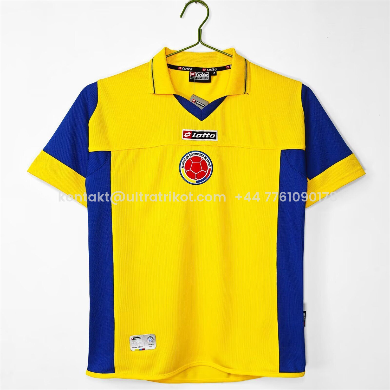 UltraTrikot-Retro Colombia 2003-05 Home Jersey