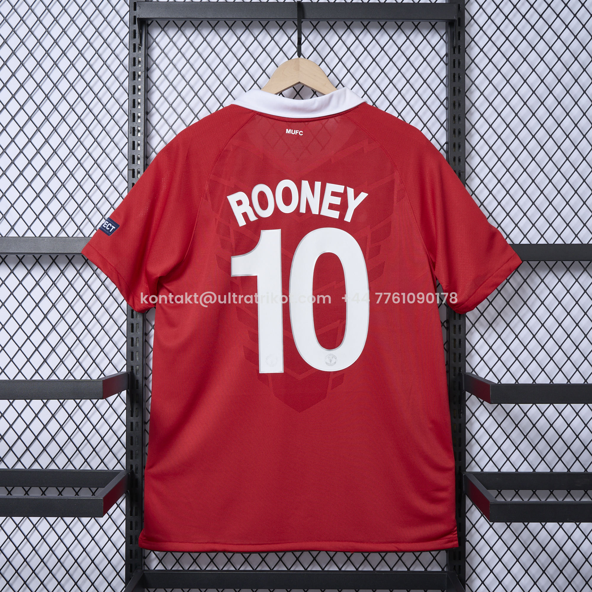 UltraTrikot-Retro Manchester United 10-11 Home Stadium Jersey