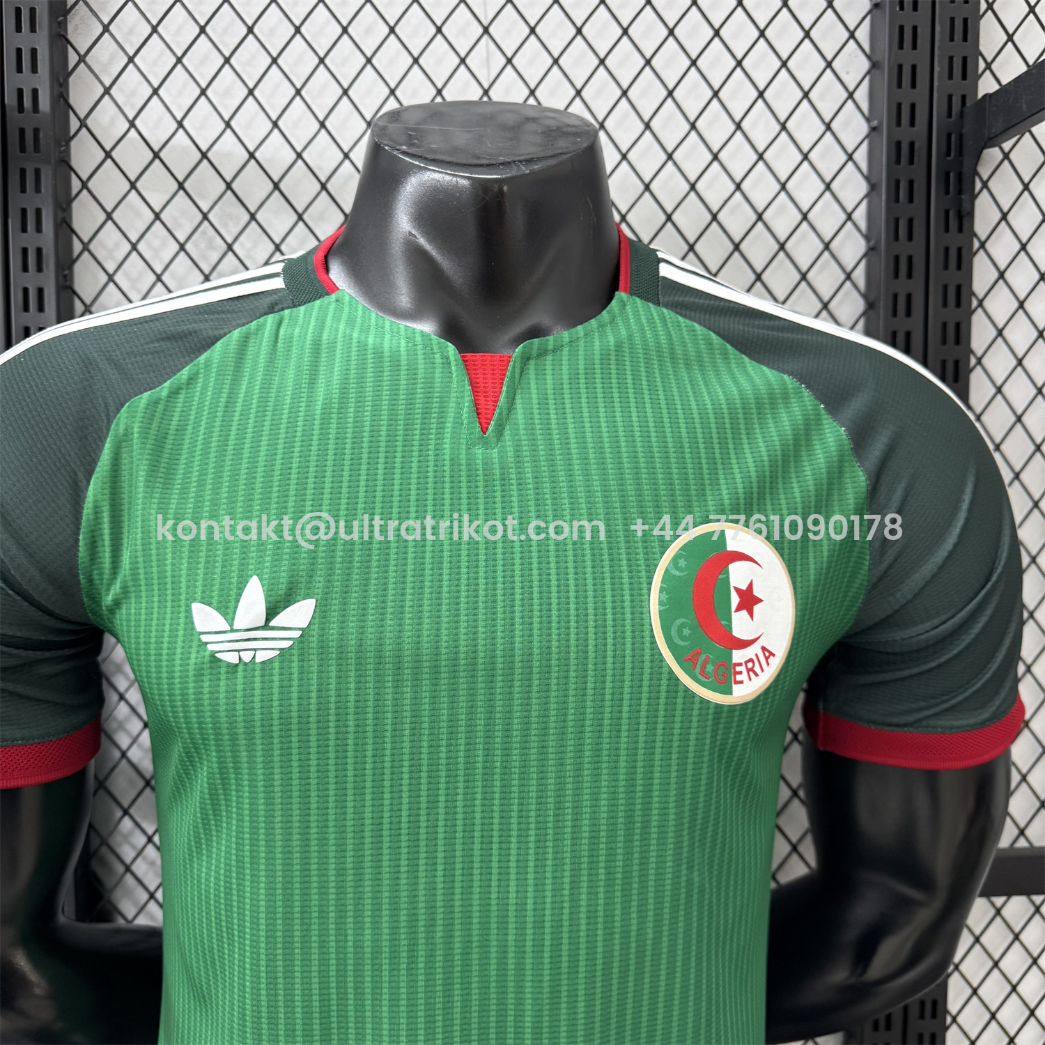UltraTrikot-Algeria 2026 Away Green Jersey - Player Version