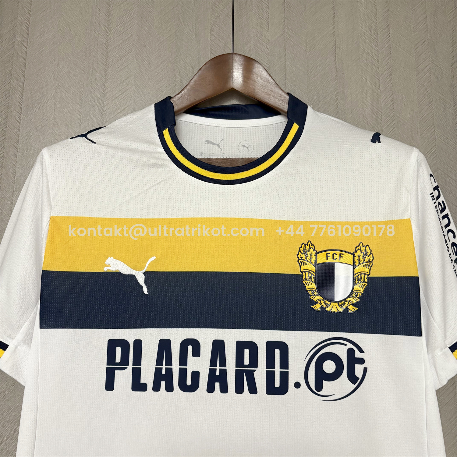 UltraTrikot-FC Famalicão 25-26 Home White Jersey - Fans Version