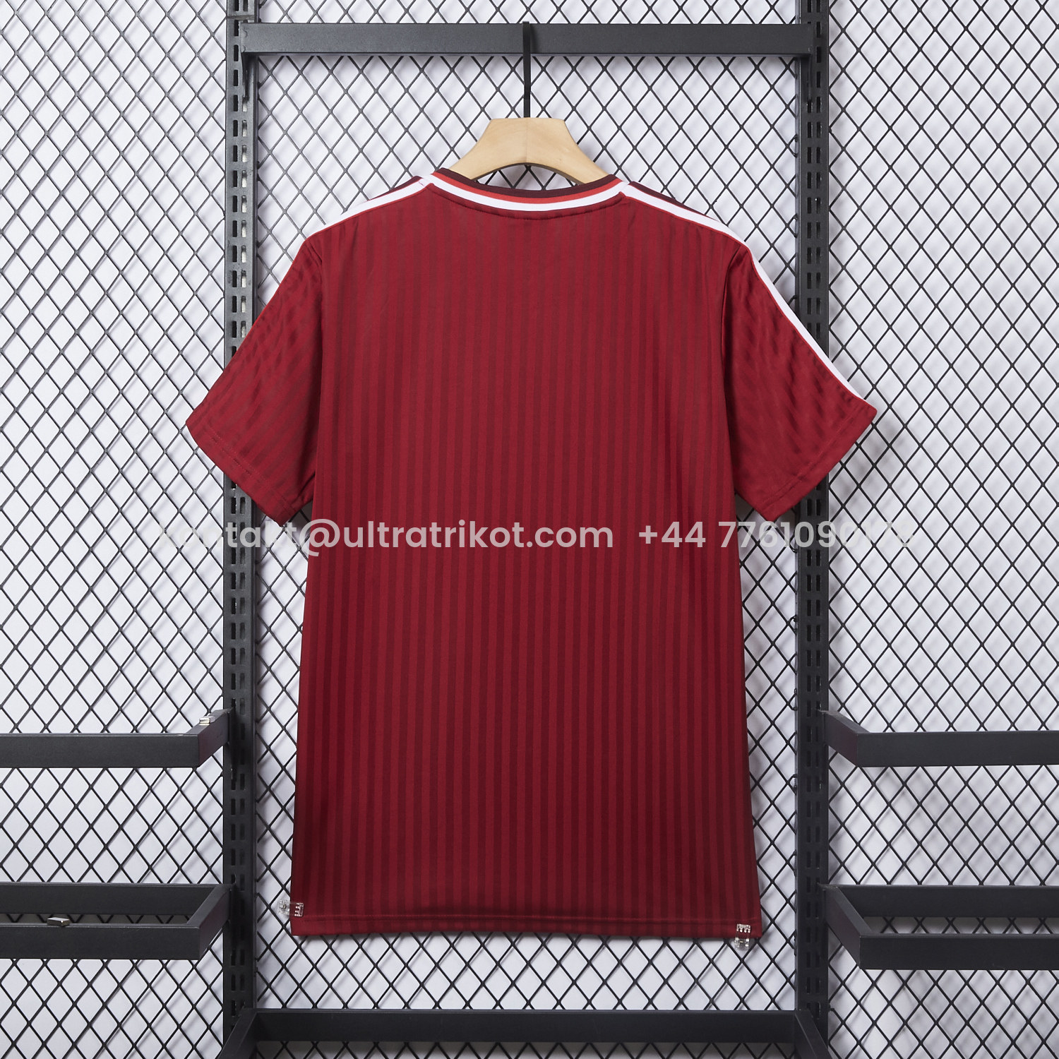 UltraTrikot-Bayern Munich 25-26 Trefoil Wine Red Travel Jersey - Fans Version