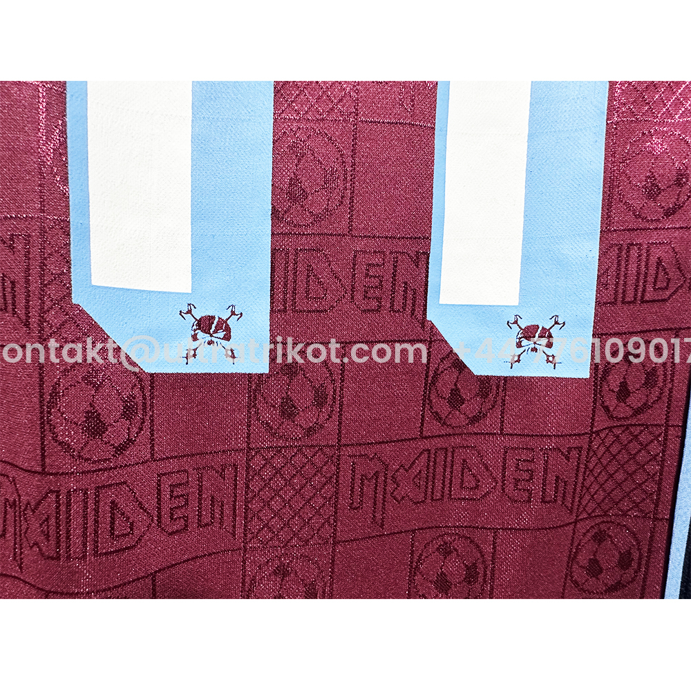 UltraTrikot-Retro Iron Maiden 2011 Away Jersey