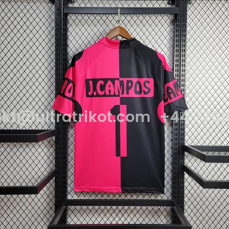 UltraTrikot-Retro Mexico 1998 World Cup Goalkeeper Pink Black Jersey