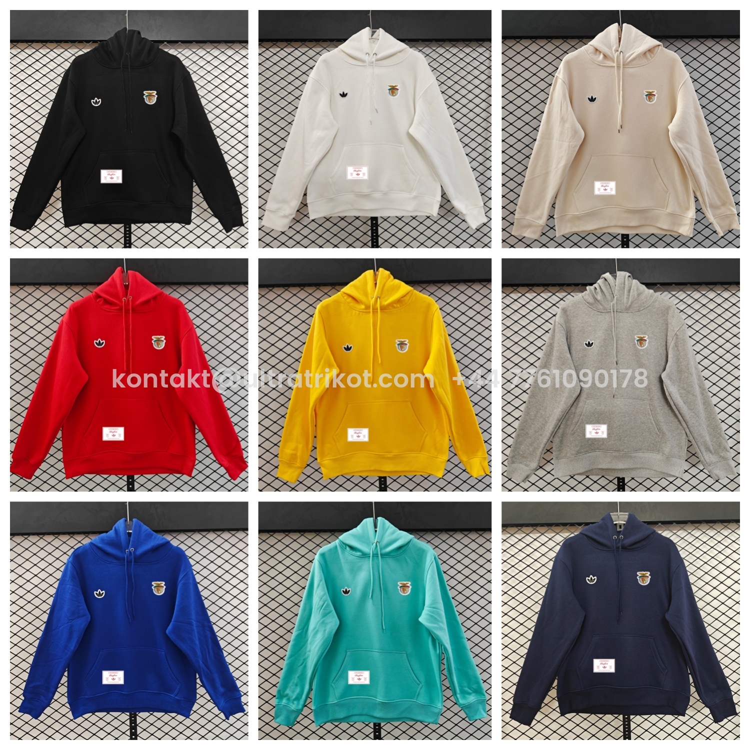 UltraTrikot-Benfica 25-26 Originals Terrace Icon Unisex Pullover Hoodie