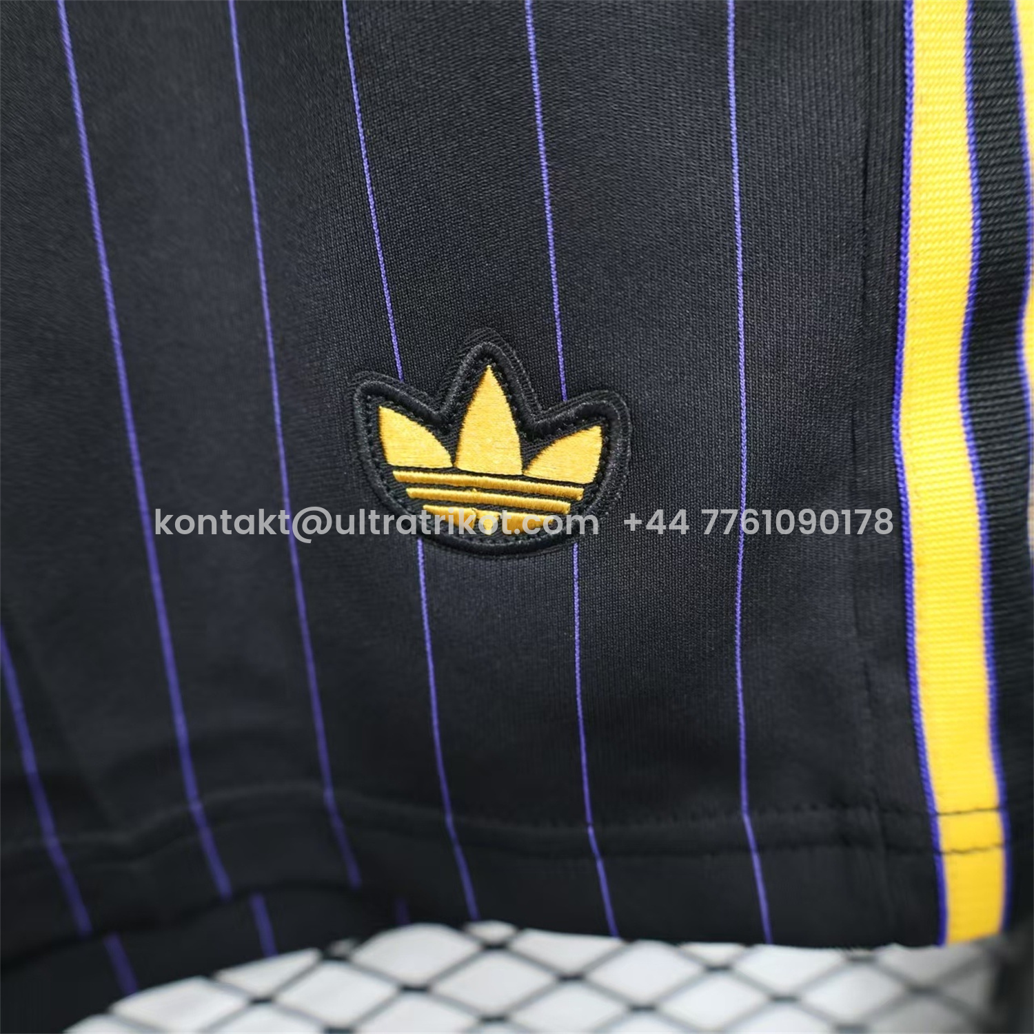 UltraTrikot-Manchester United 25-26 Trefoil Black Travel Shorts - Player Version