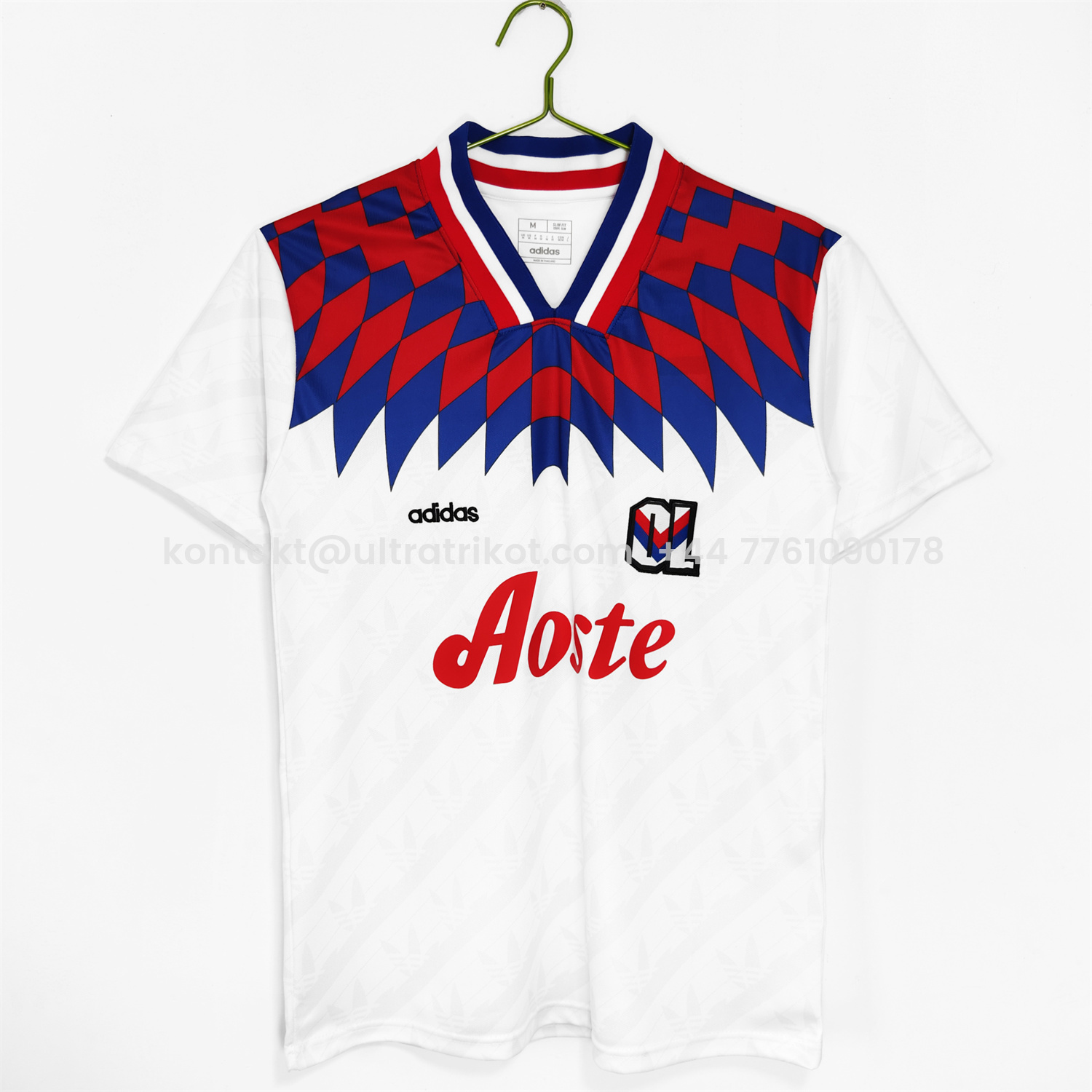 UltraTrikot-Retro Lyon 1995-96 Home Jersey