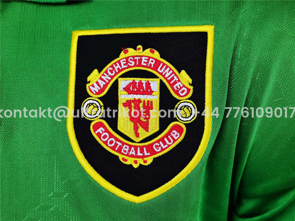 UltraTrikot-Retro Manchester United 92-94 Third Away Long Sleeve Jersey
