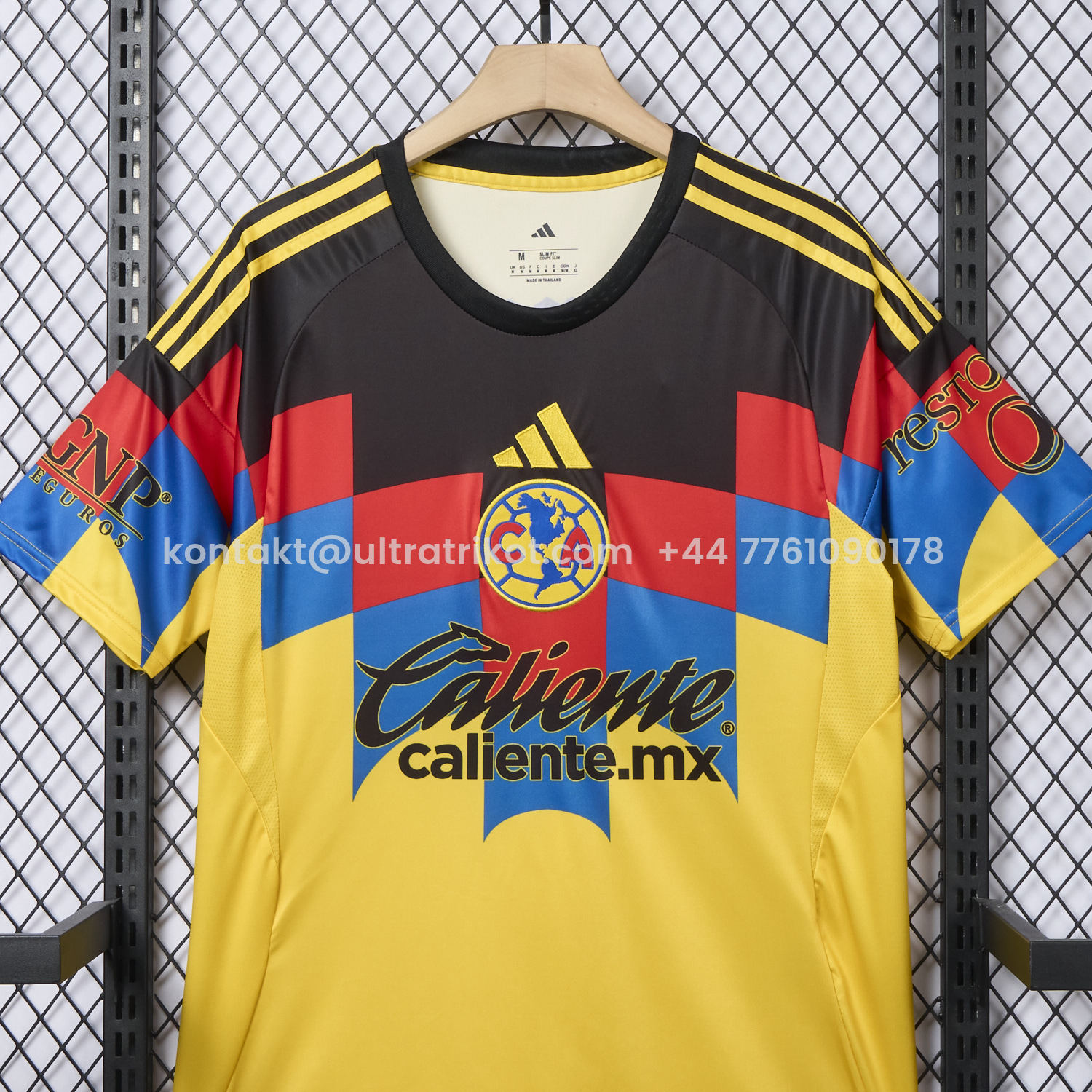 UltraTrikot-Club América 25-26 Home Yellow Jersey - Fans Version