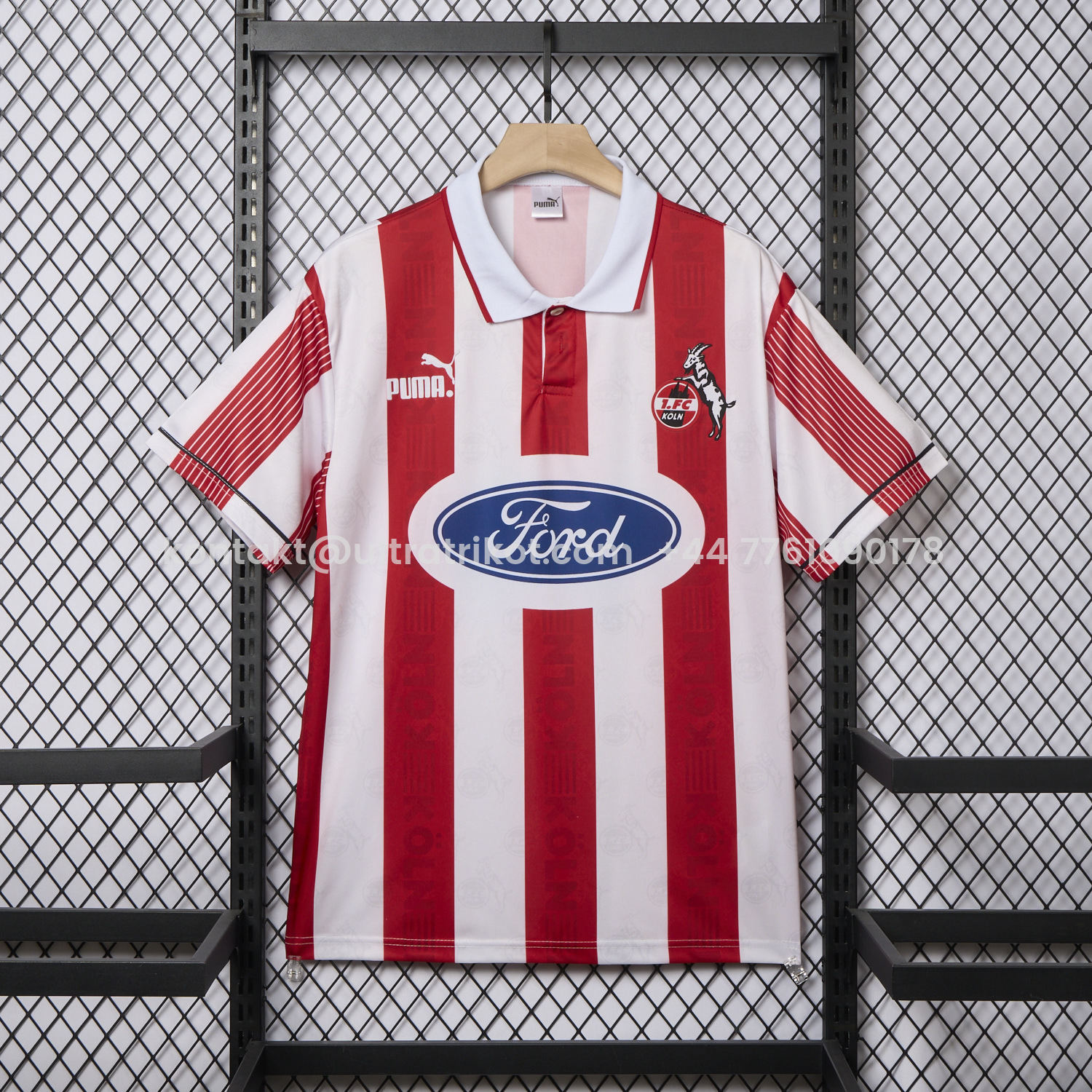 UltraTrikot-Retro 1. FC Köln 1995-96 Home Jersey