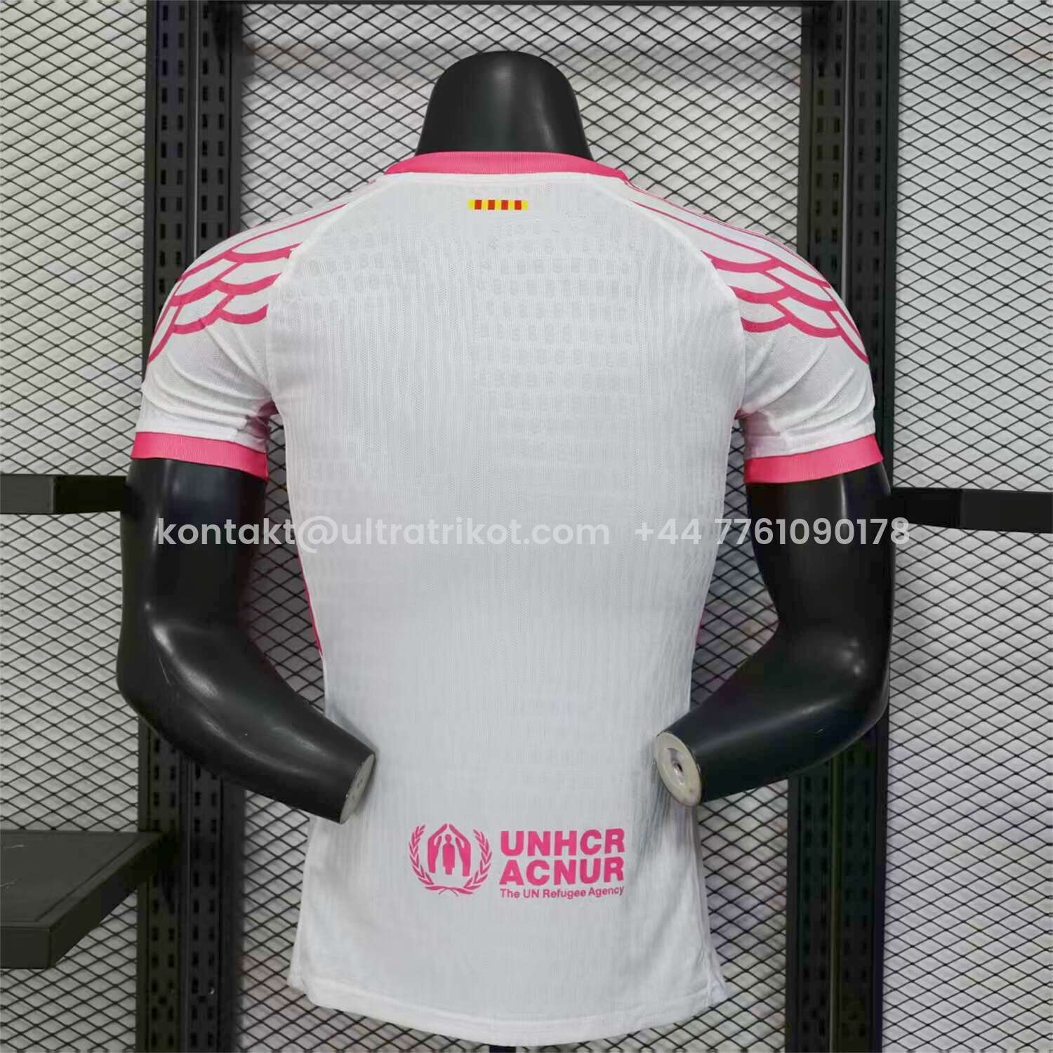 UltraTrikot-Barcelona 25-26 Red and White Diagonal Gradient Special Jersey - Player Version