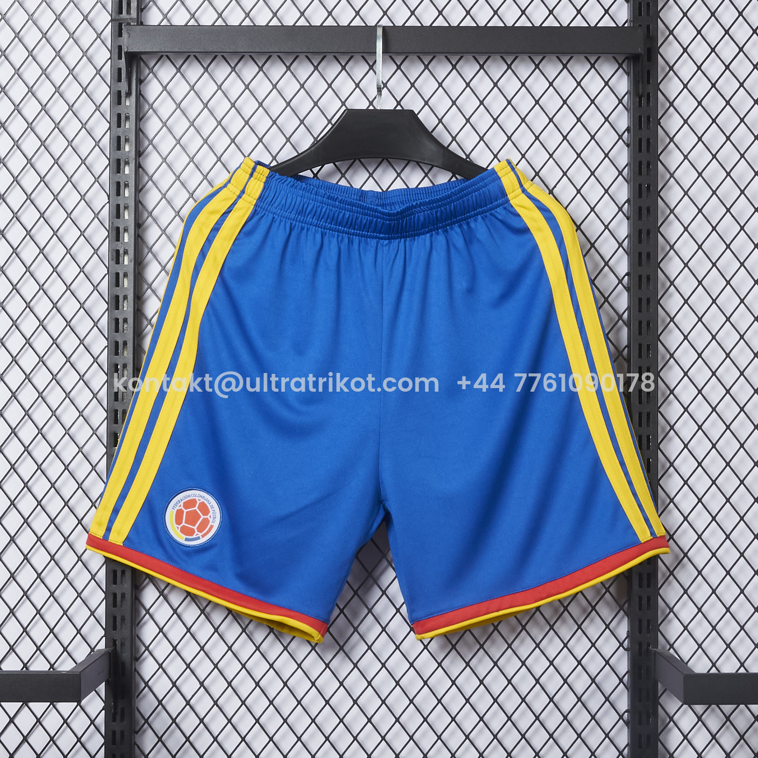 UltraTrikot-Colombia 2026 Home Blue Shorts - Fans Version