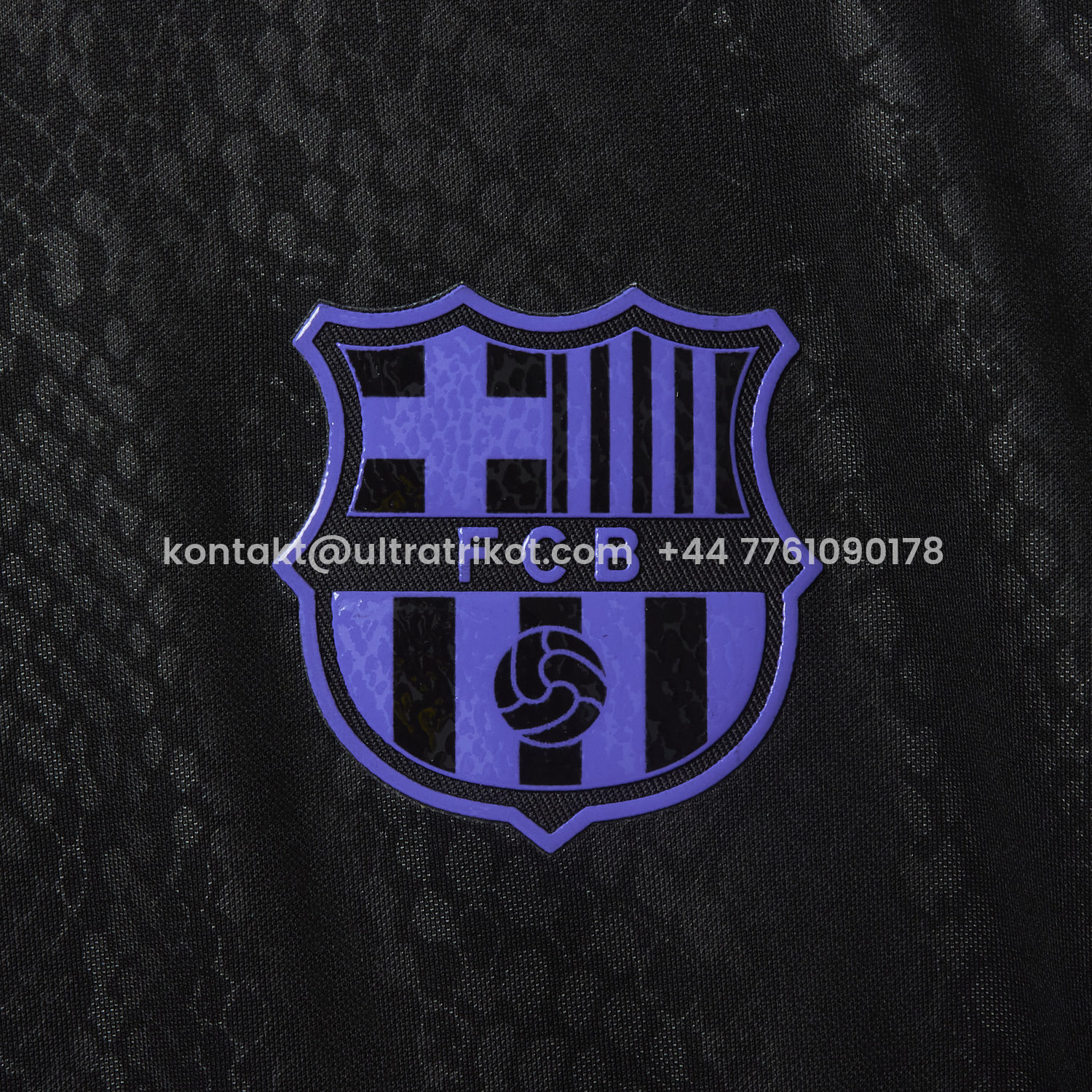 UltraTrikot-Barcelona X KB 25-26 Black And Purple Special Jersey - Player Version