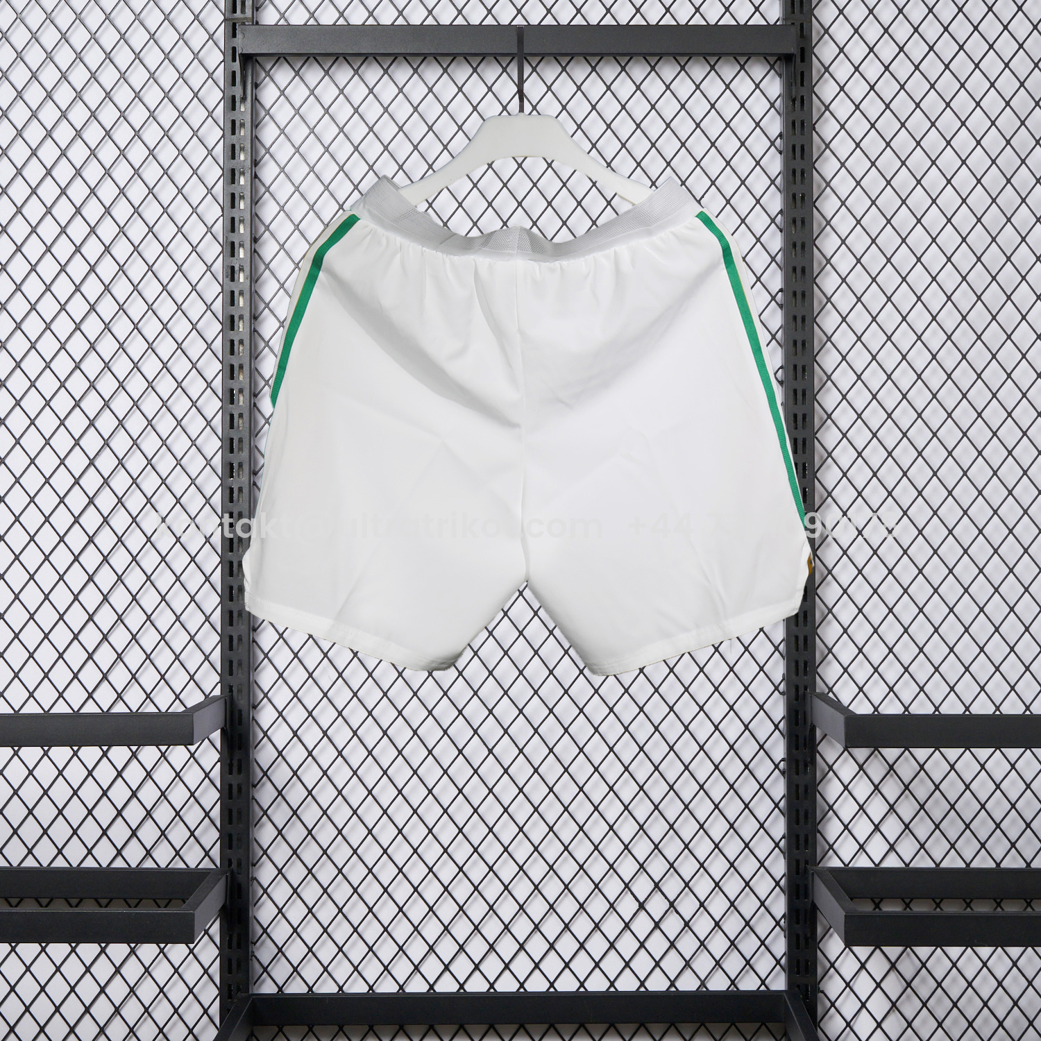 UltraTrikot-Roma 25-26 Third White Shorts - Player Version