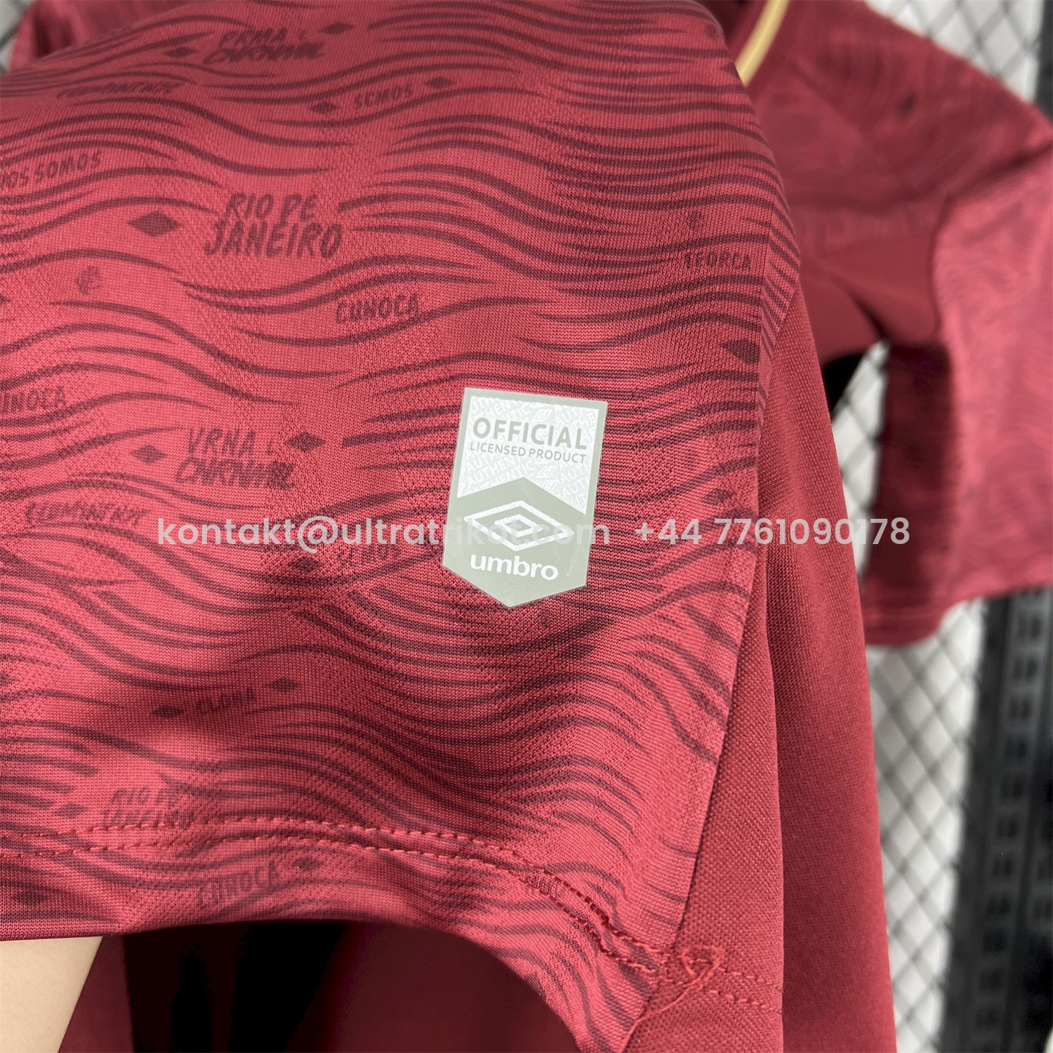 UltraTrikot-Fluminense 25-26 Third Red Jersey - Fans Version