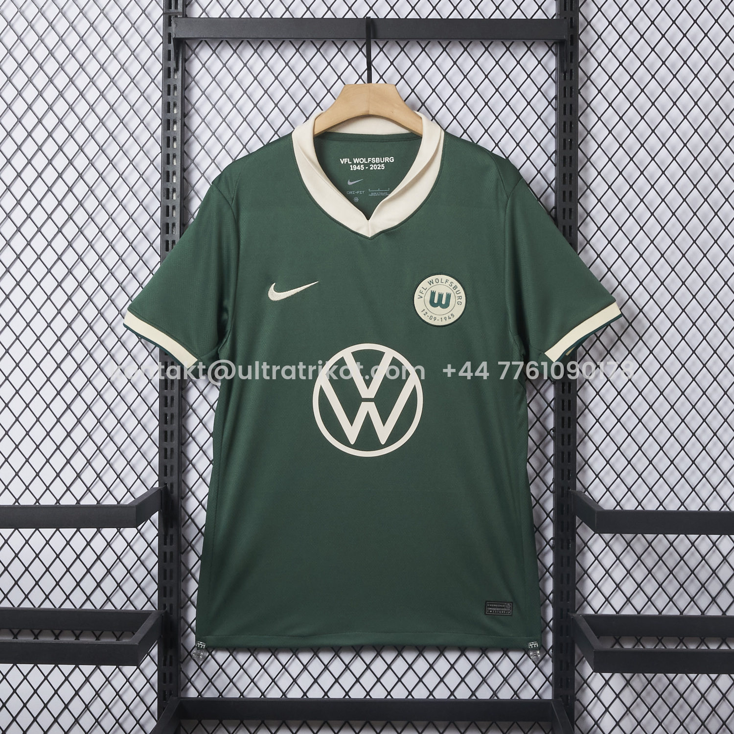 UltraTrikot-Wolfsburg 25-26 80th Anniversary Special Jersey - Fans Version