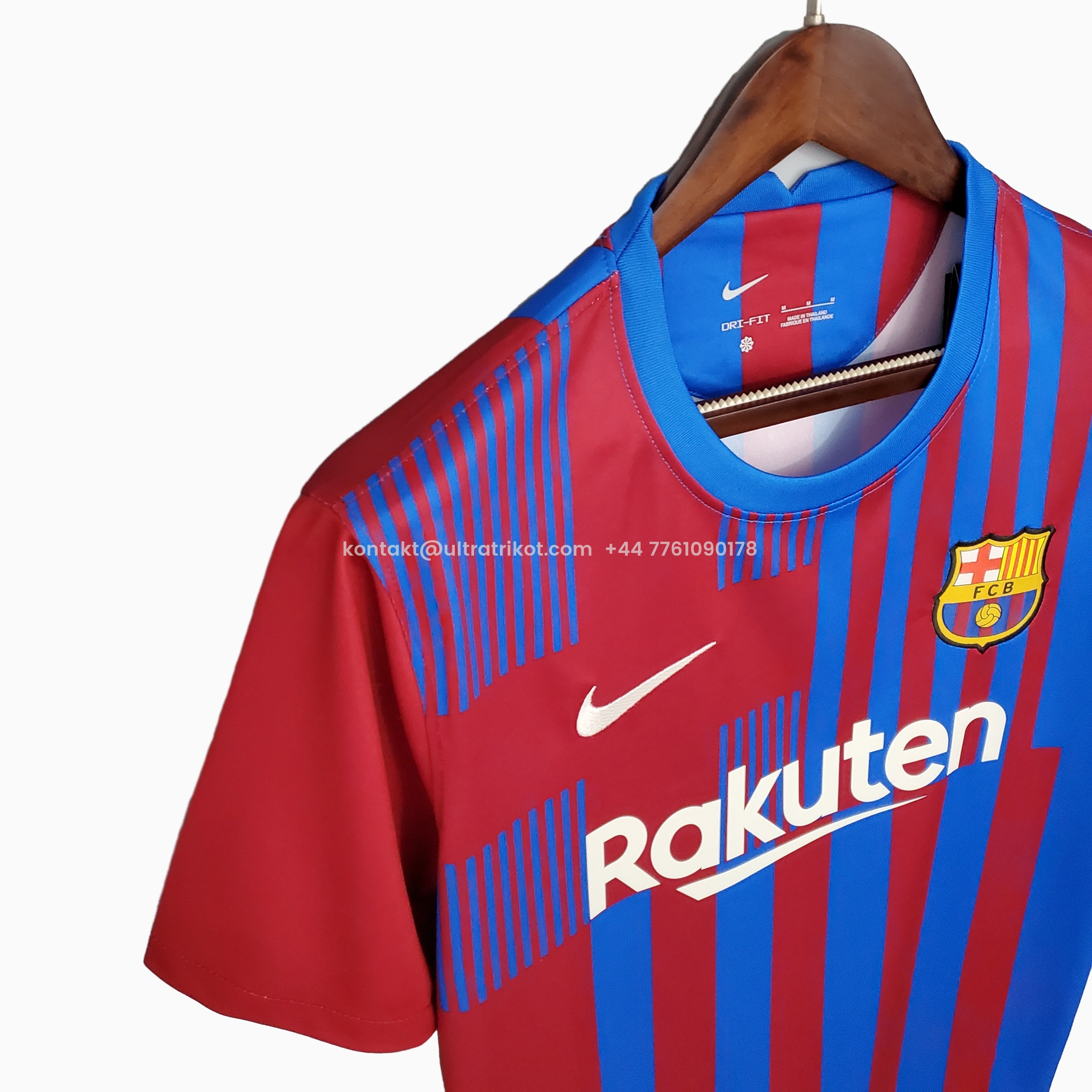 UltraTrikot-Retro Barcelona 21-22 Home Stadium Jersey