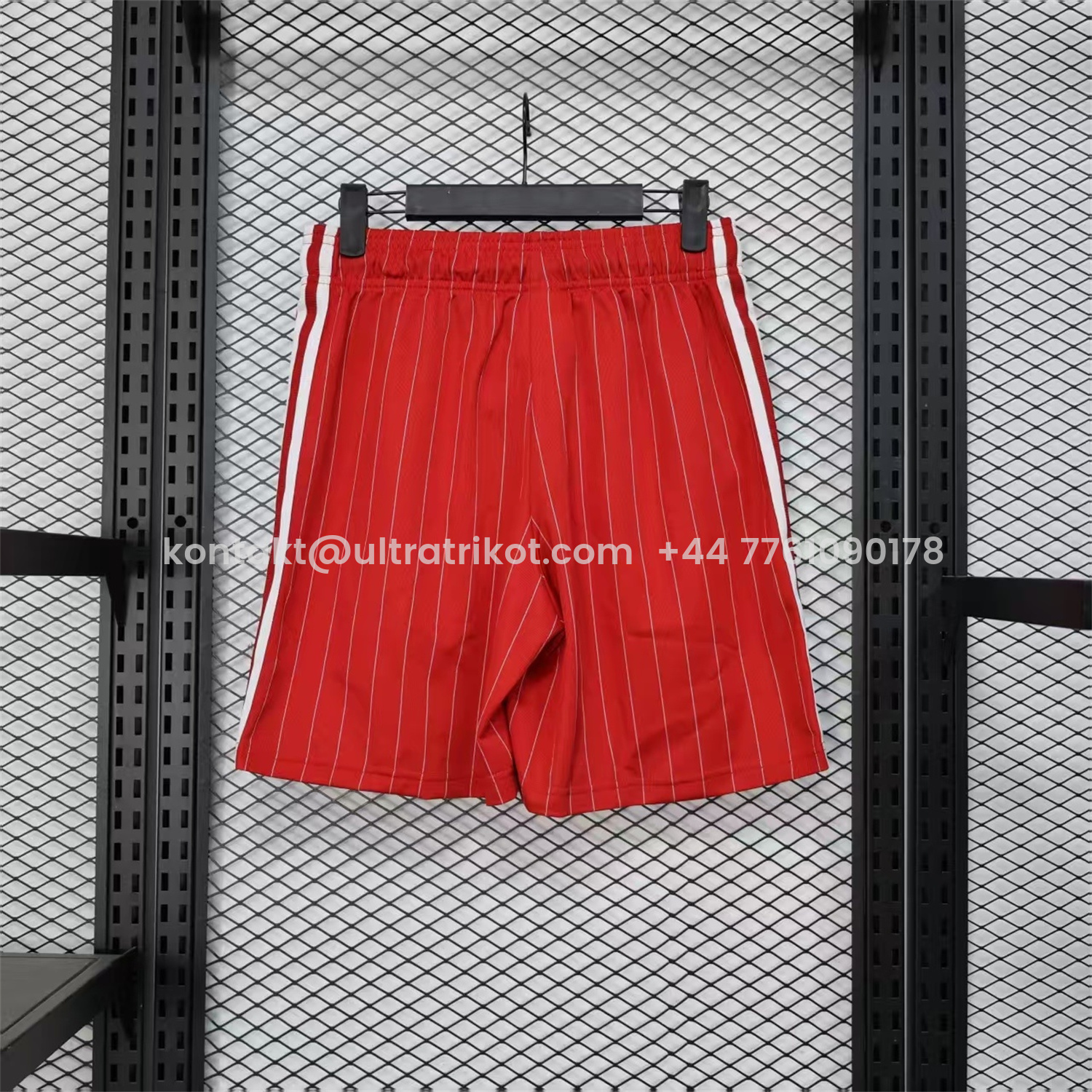 UltraTrikot-Manchester United 25-26 Trefoil Red Travel Shorts - Player Version