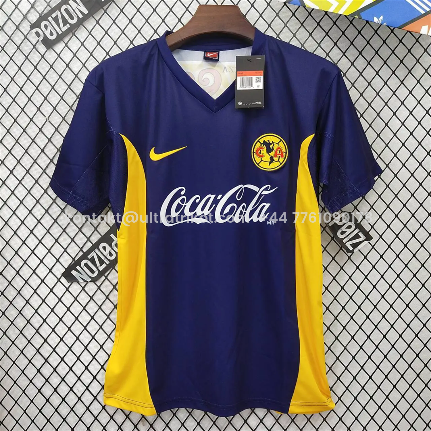 UltraTrikot-Retro Club América 2004-05 Away Jersey