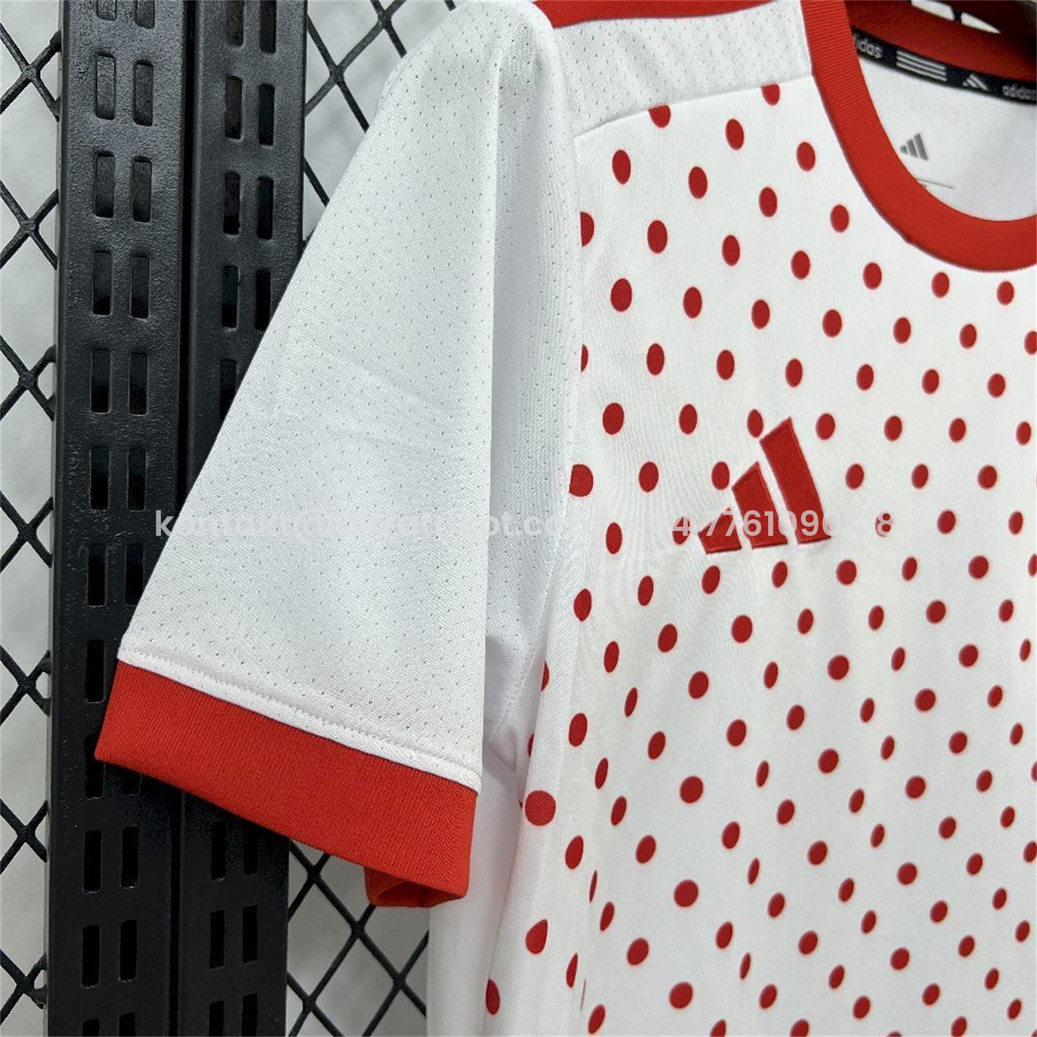 UltraTrikot-Sevilla 25-26 Red Points White Training Jersey - Fans Version