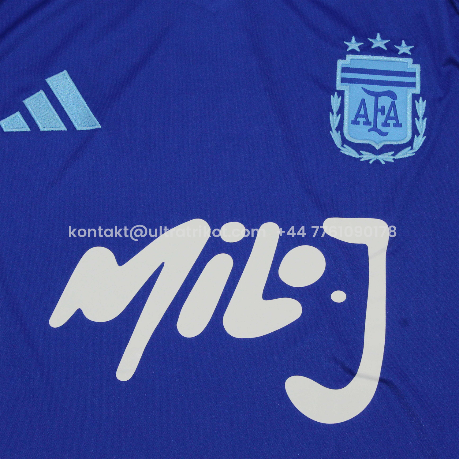 UltraTrikot-Argentina 25-26 Milo J Blue Special Jersey - Fans Version