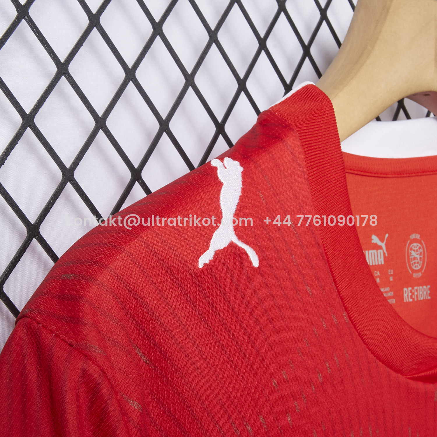 UltraTrikot-Switzerland 2026 Home Red Jersey - Fans Version