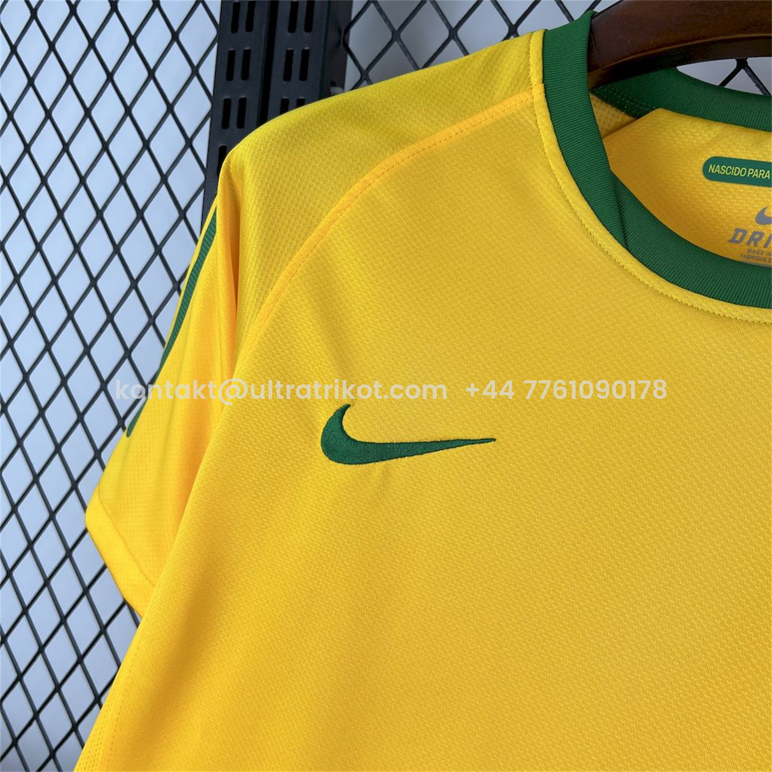 UltraTrikot-Retro Brazil 2010 Home Jersey