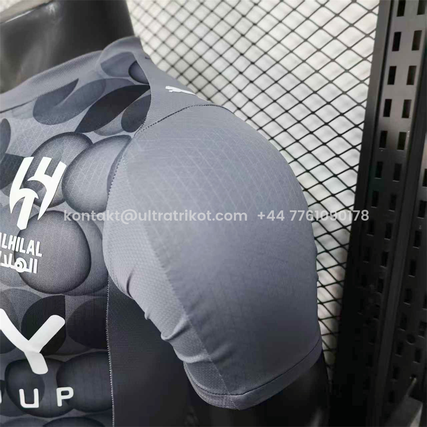 UltraTrikot-Al Hilal Riyadh Crescent 25-26 Third Grey Jersey - Player Version
