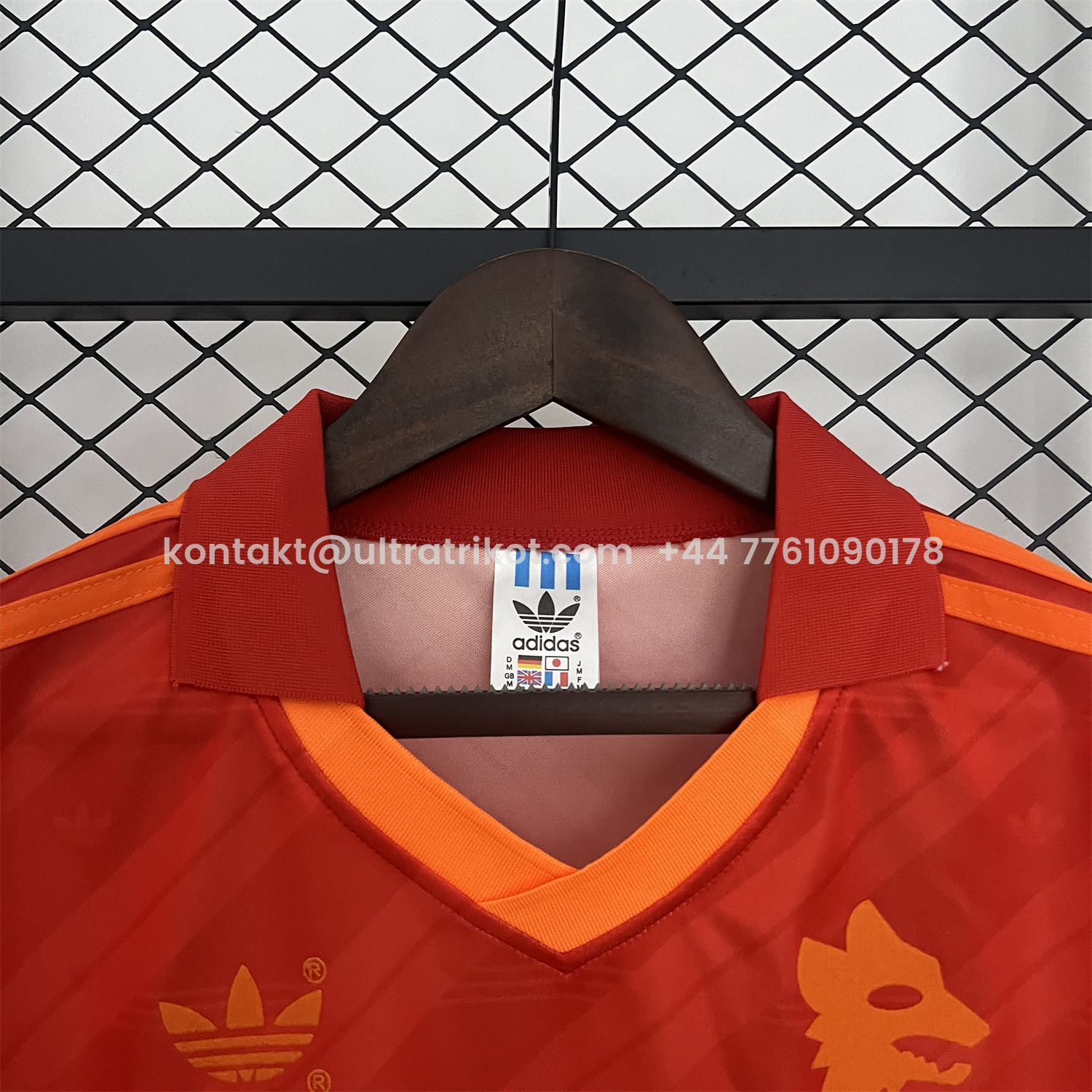 UltraTrikot-Retro Roma 1992-94 Home Jersey