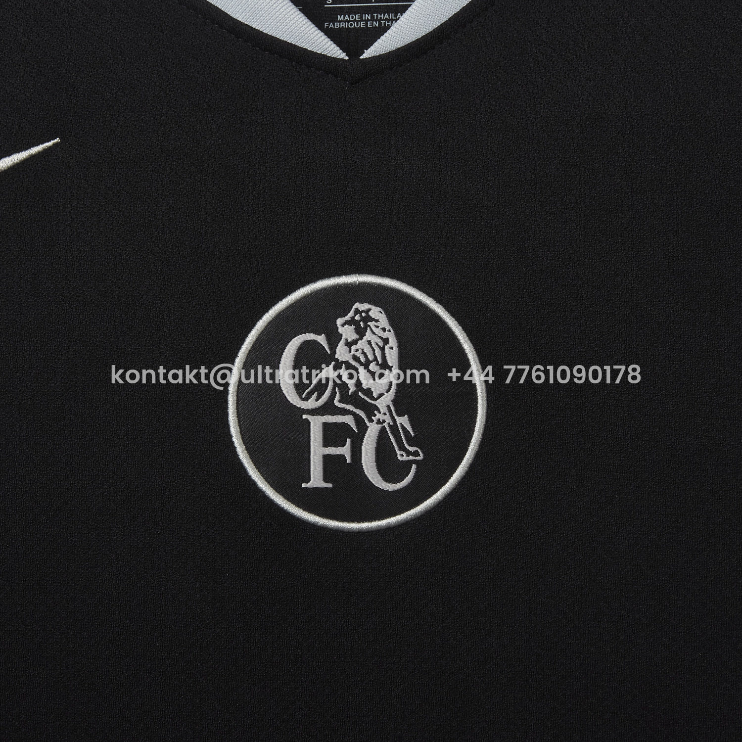 UltraTrikot-C.H.E.L.S.E.A 25-26 Third Unsponsored Black Jersey - Fans Version