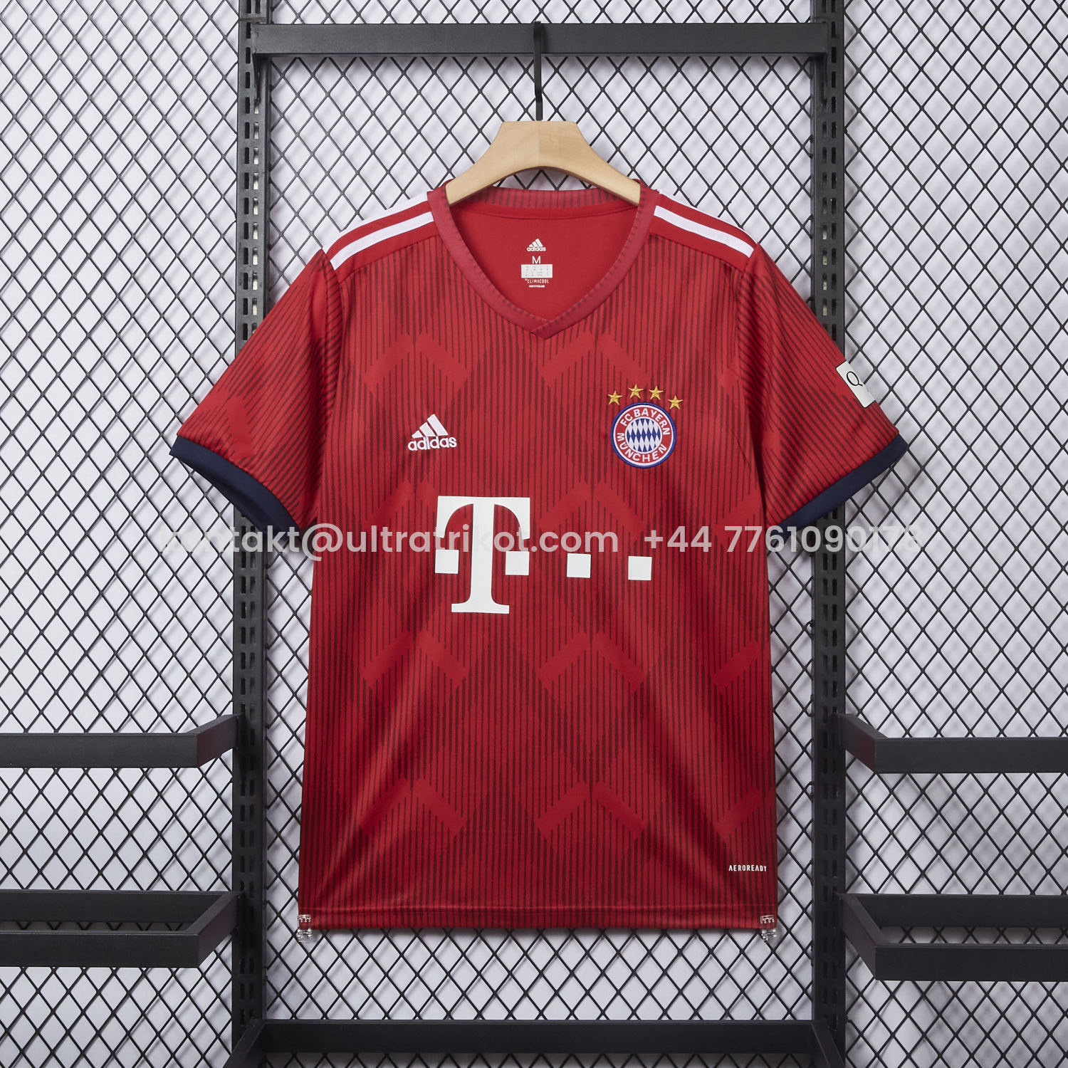 UltraTrikot-Retro Bayern Munich 2018-19 Home Jersey