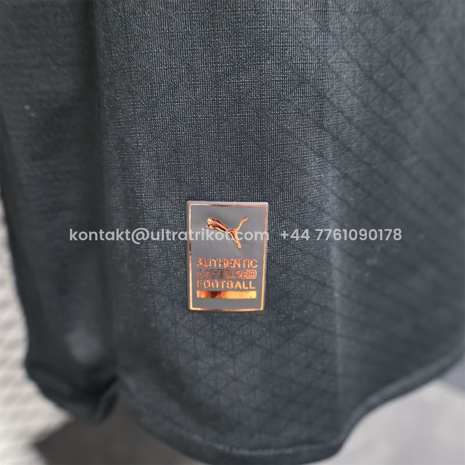 UltraTrikot-Manchester City 25-26 Away Black Long Sleeves Jersey - Player Version