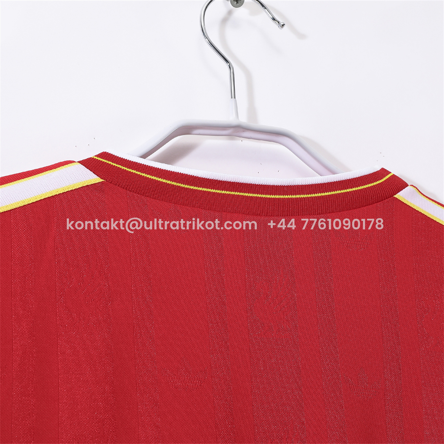 UltraTrikot-Retro Liver.pool 1986 Home Long Sleeves Jersey - FA CUP FINAL Version