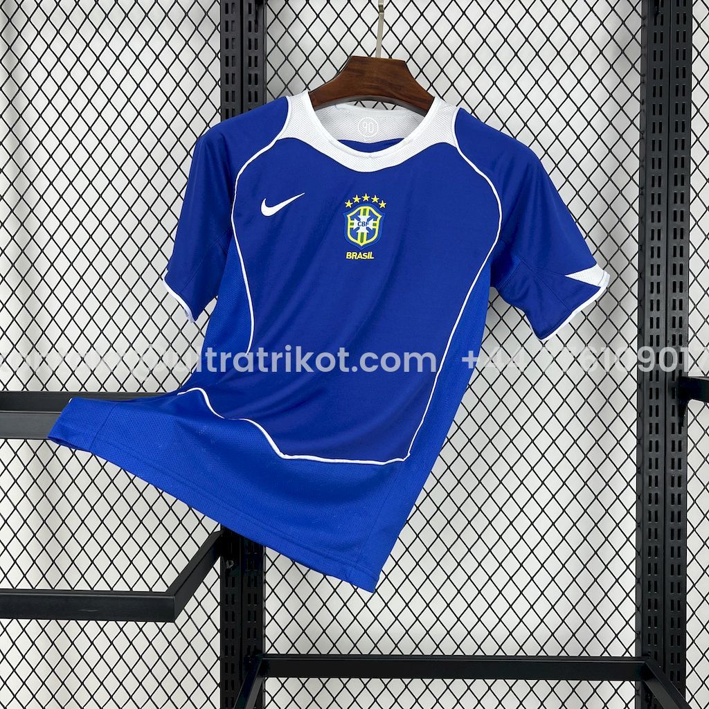 UltraTrikot-Retro Brazil 2004 Away Jersey