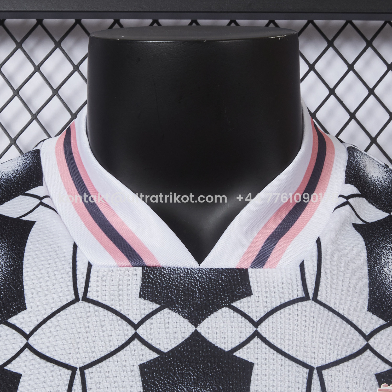 UltraTrikot-Juventus 25-26 Retro-Style Hexagonal Pattern Jersey - Player Edition