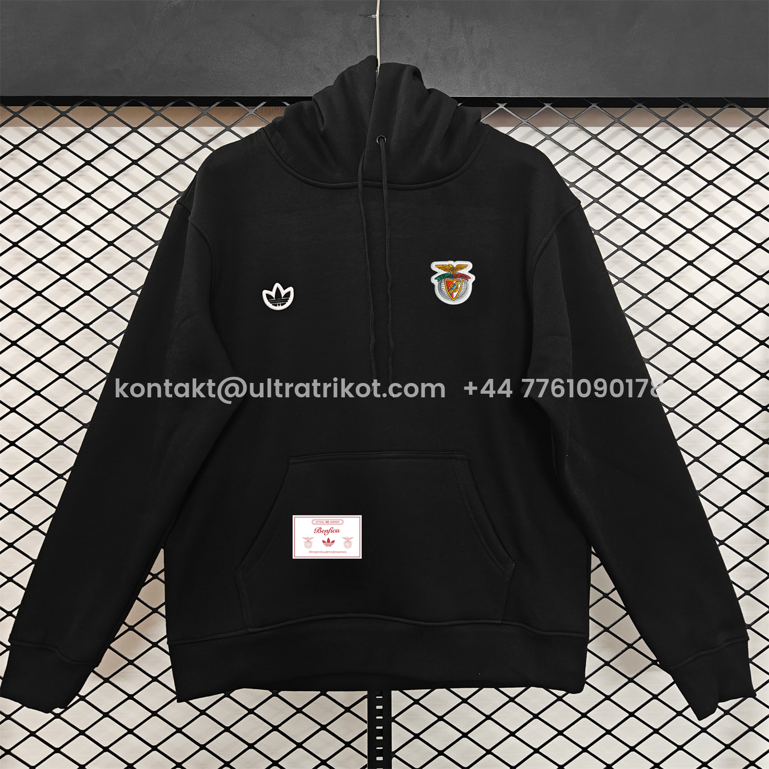 UltraTrikot-Benfica 25-26 Originals Terrace Icon Unisex Pullover Hoodie