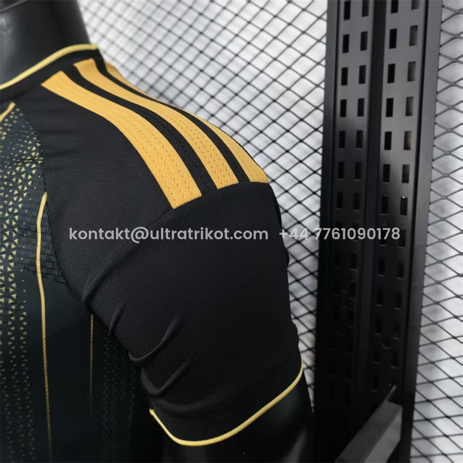 UltraTrikot-Algeria 2026 Black And Gold Special Jersey - Player Version