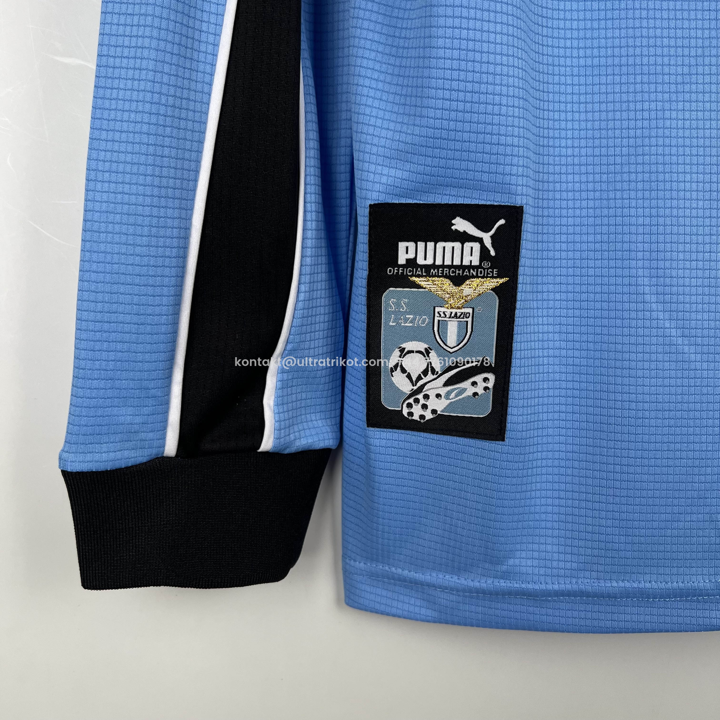 UltraTrikot-Retro Lazio 1998-00 Home Stadium Long Sleeve Jersey