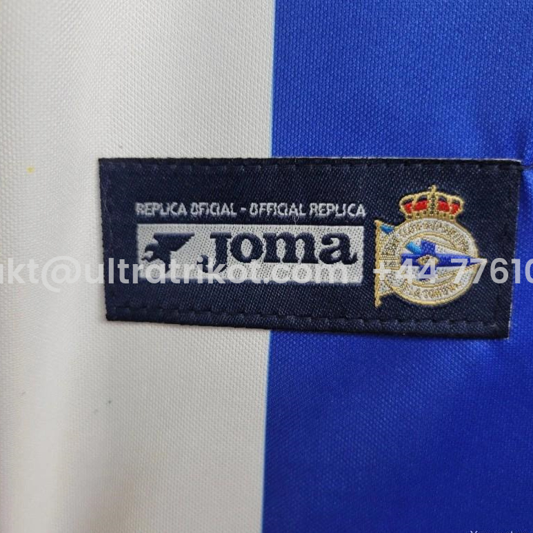 UltraTrikot-Retro Deportivo de La Coruña 2003-04 Home Stadium Jersey