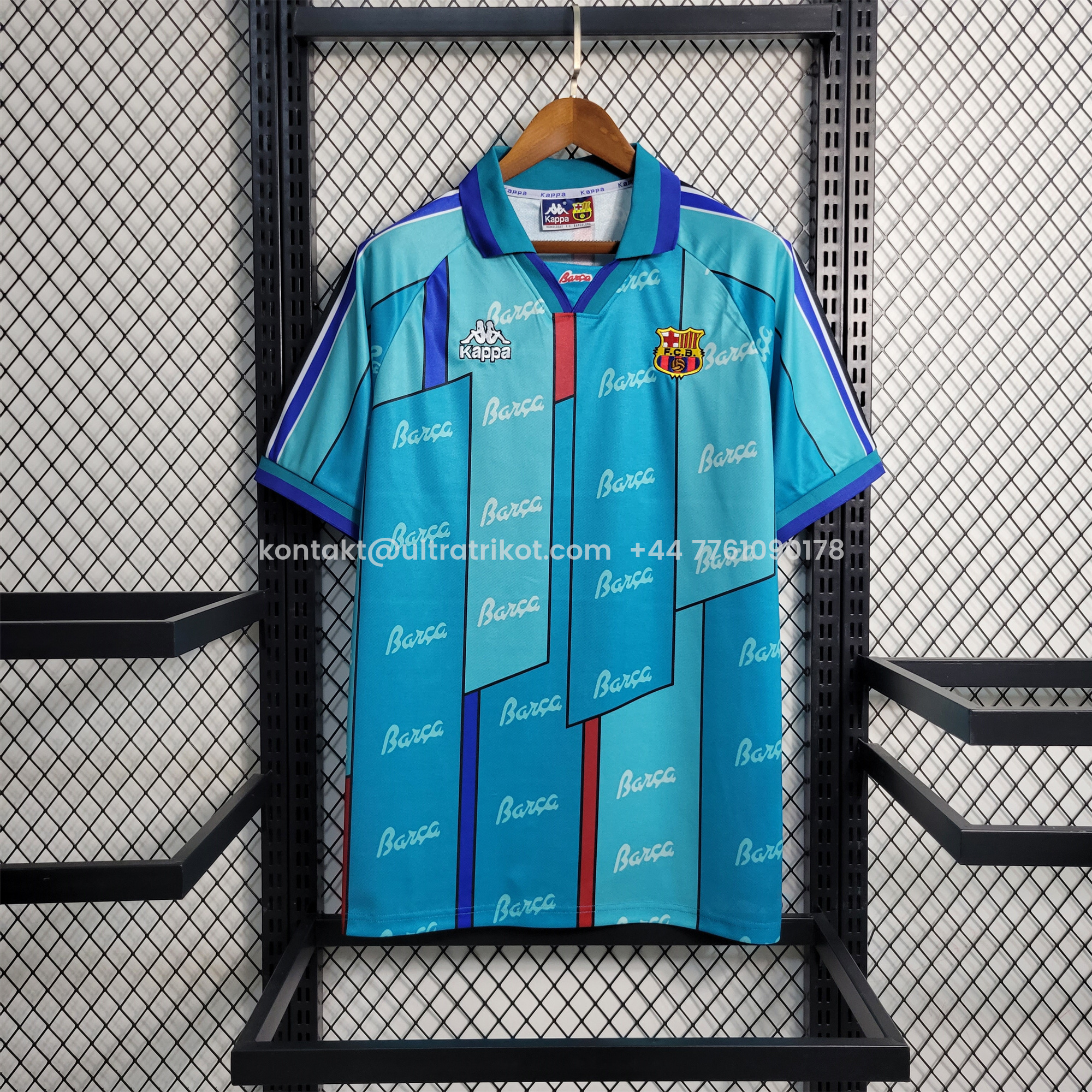 UltraTrikot-Retro Barcelona 95-97 Away Stadium Jersey