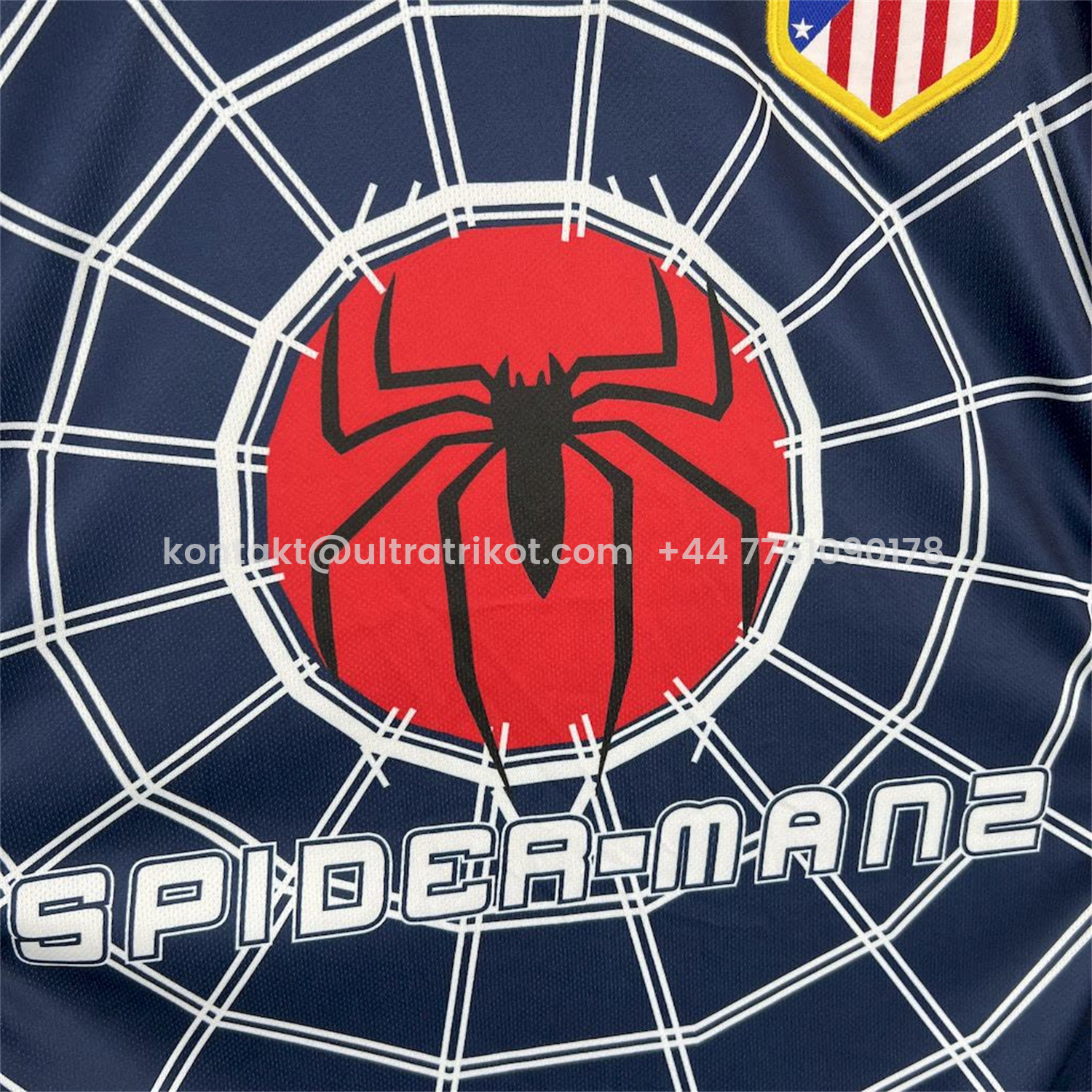 UltraTrikot-Retro Atletico Madrid 2004-05 Away Jersey - S.p.i.d.e.r M.a.n