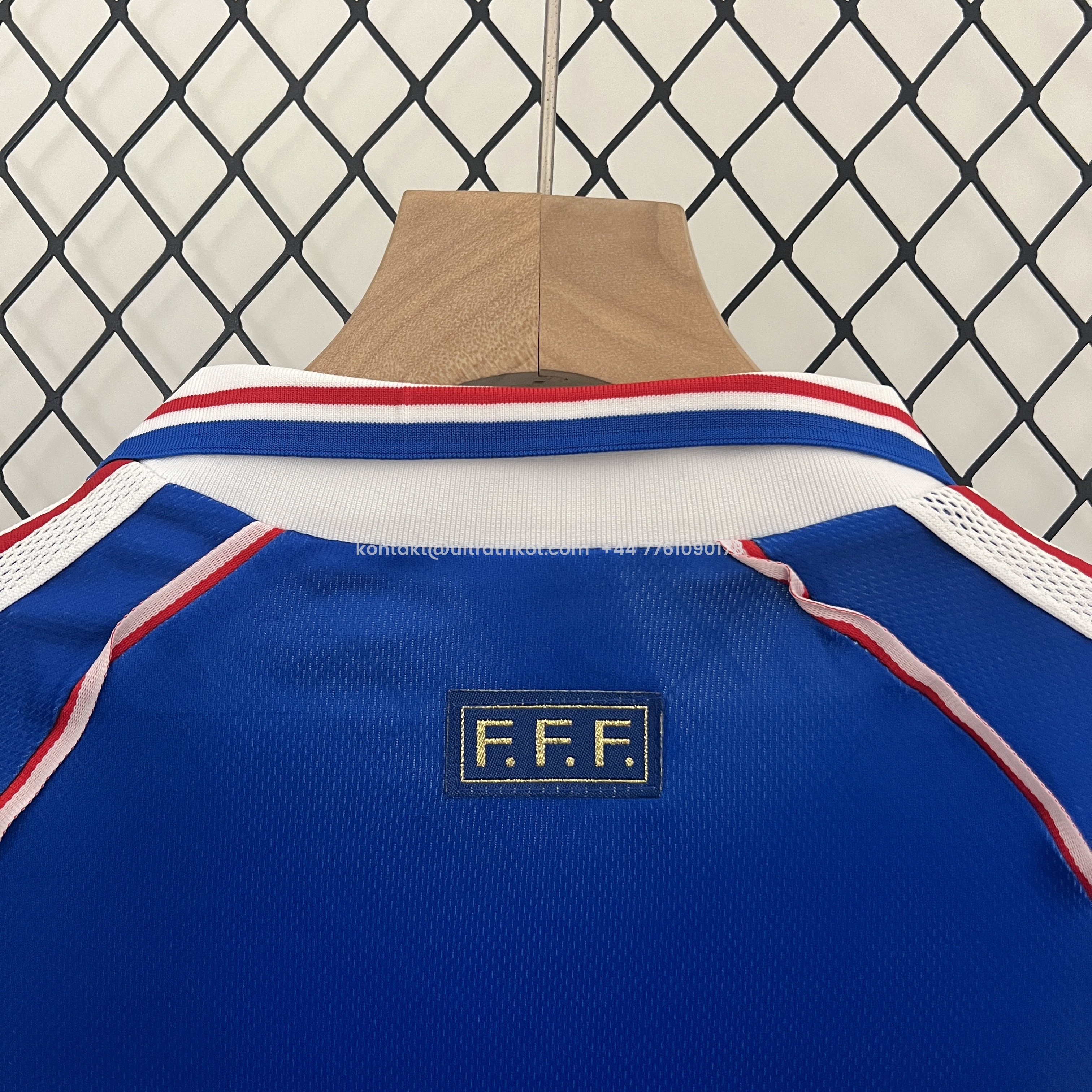 UltraTrikot-Retro France 1998 Home Stadium Kids Kit