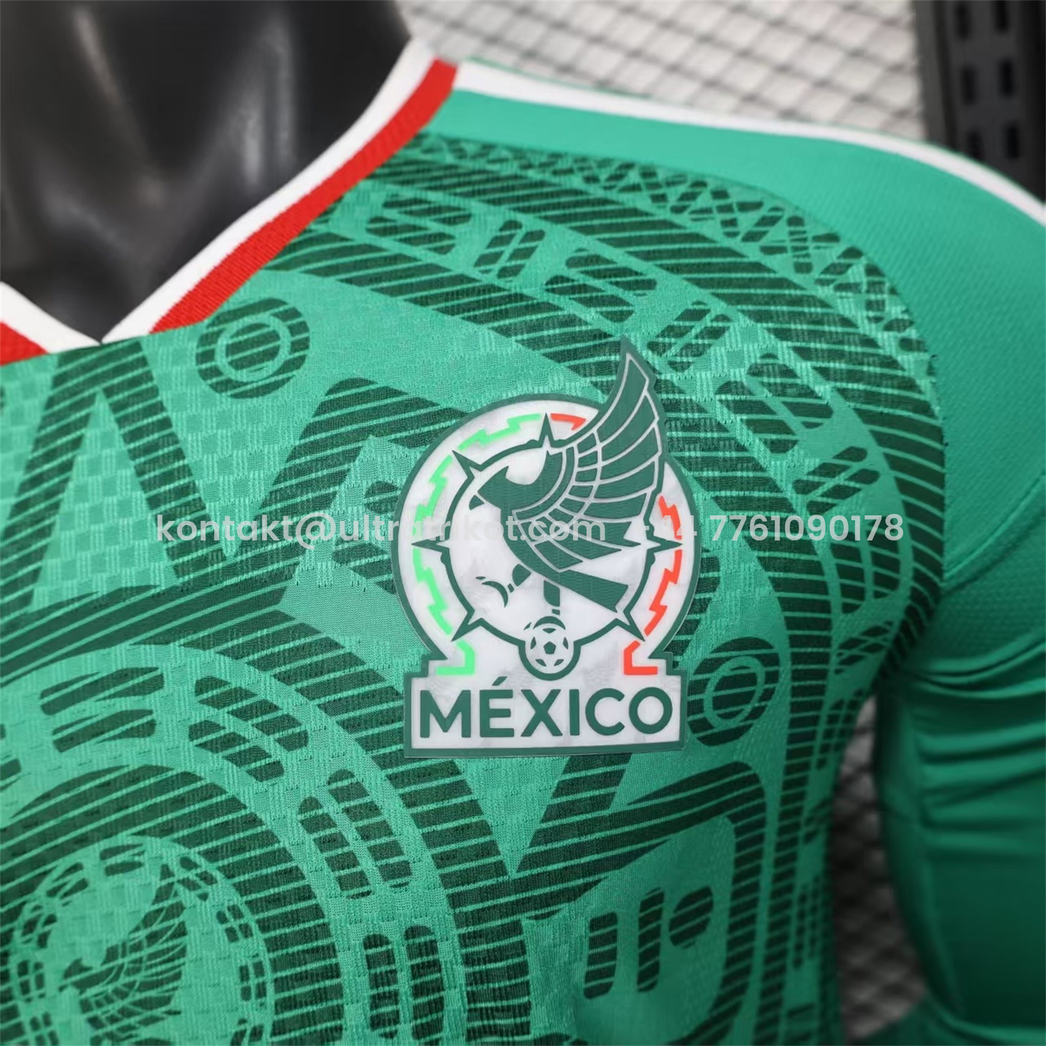 UltraTrikot-Mexico 2026 Home Long Sleeves Jersey - Player Version