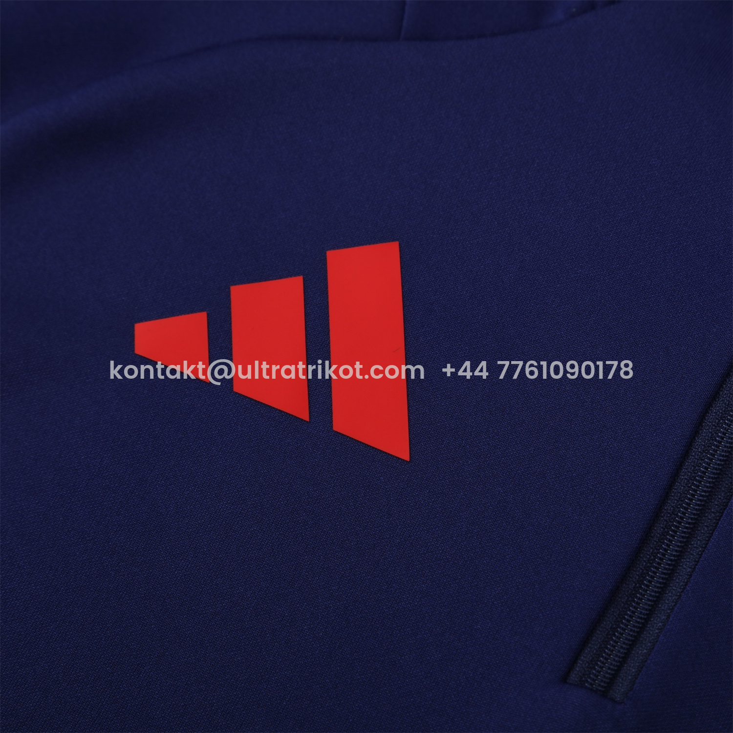 UltraTrikot-Flamengo 25-26 Long Sleeve Training Set - Deep Blue Top & Deep Blue Pants