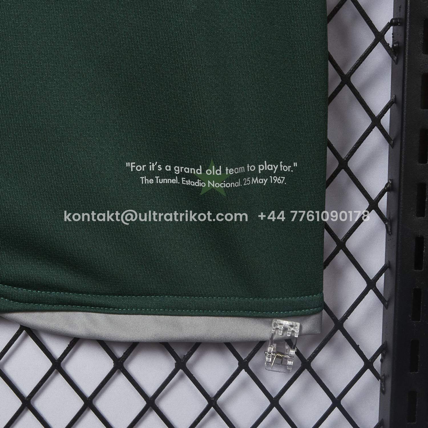 UltraTrikot-Retro Celtic 2006-07 Champions League 40th Anniversary Away Jersey