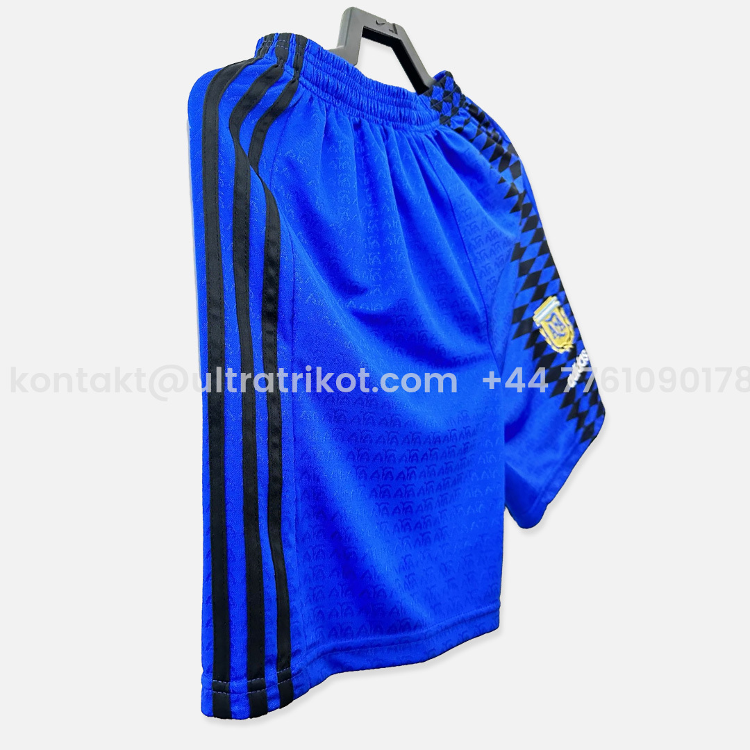 UltraTrikot-Retro Argentina 1994 Away Stadium Shorts