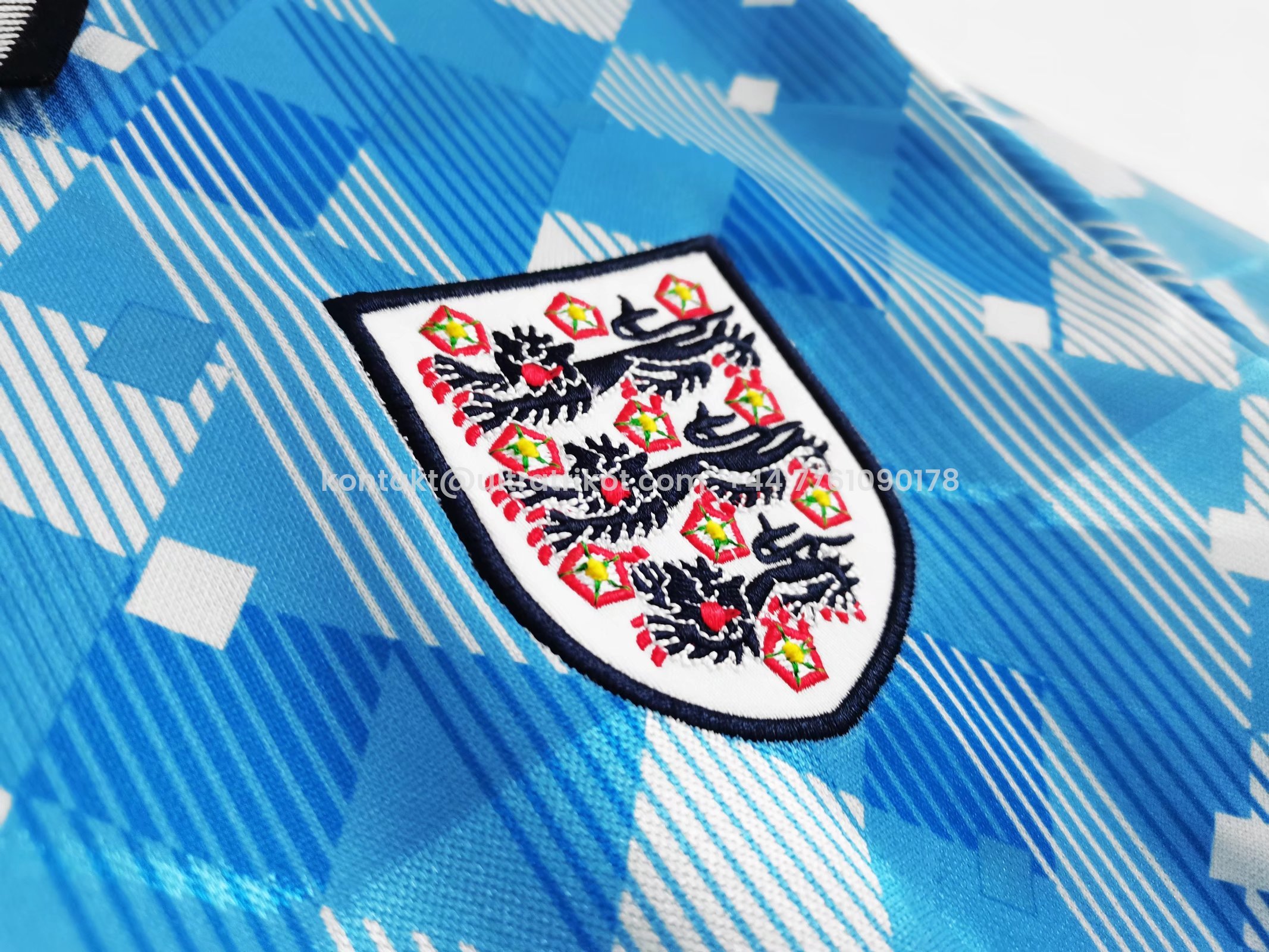 UltraTrikot-Retro England 1990 Third Jersey