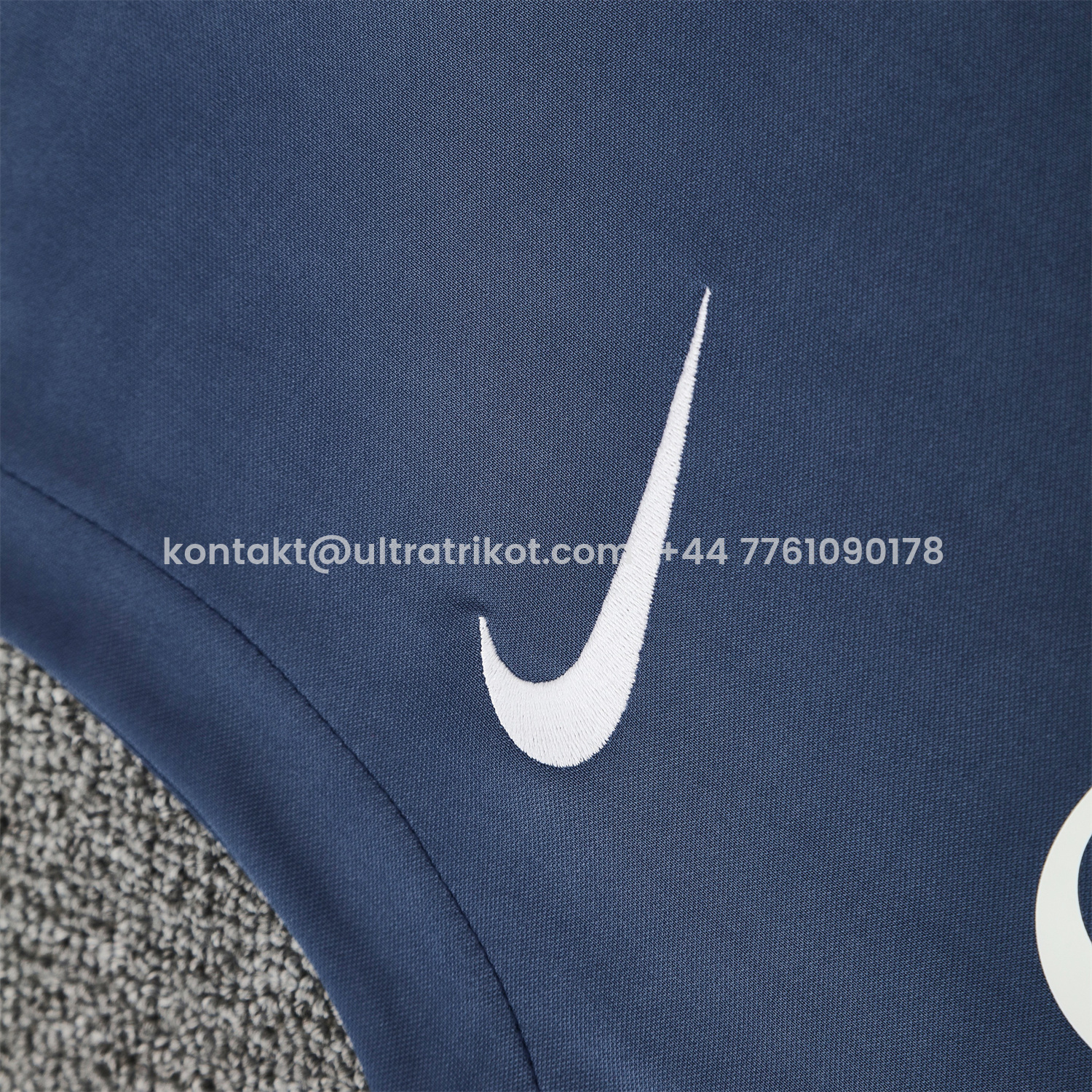 UltraTrikot-Paris Saint-Germain PSG 25-26 Vest Training Set - Deep Blue Vest & Deep Blue Shorts