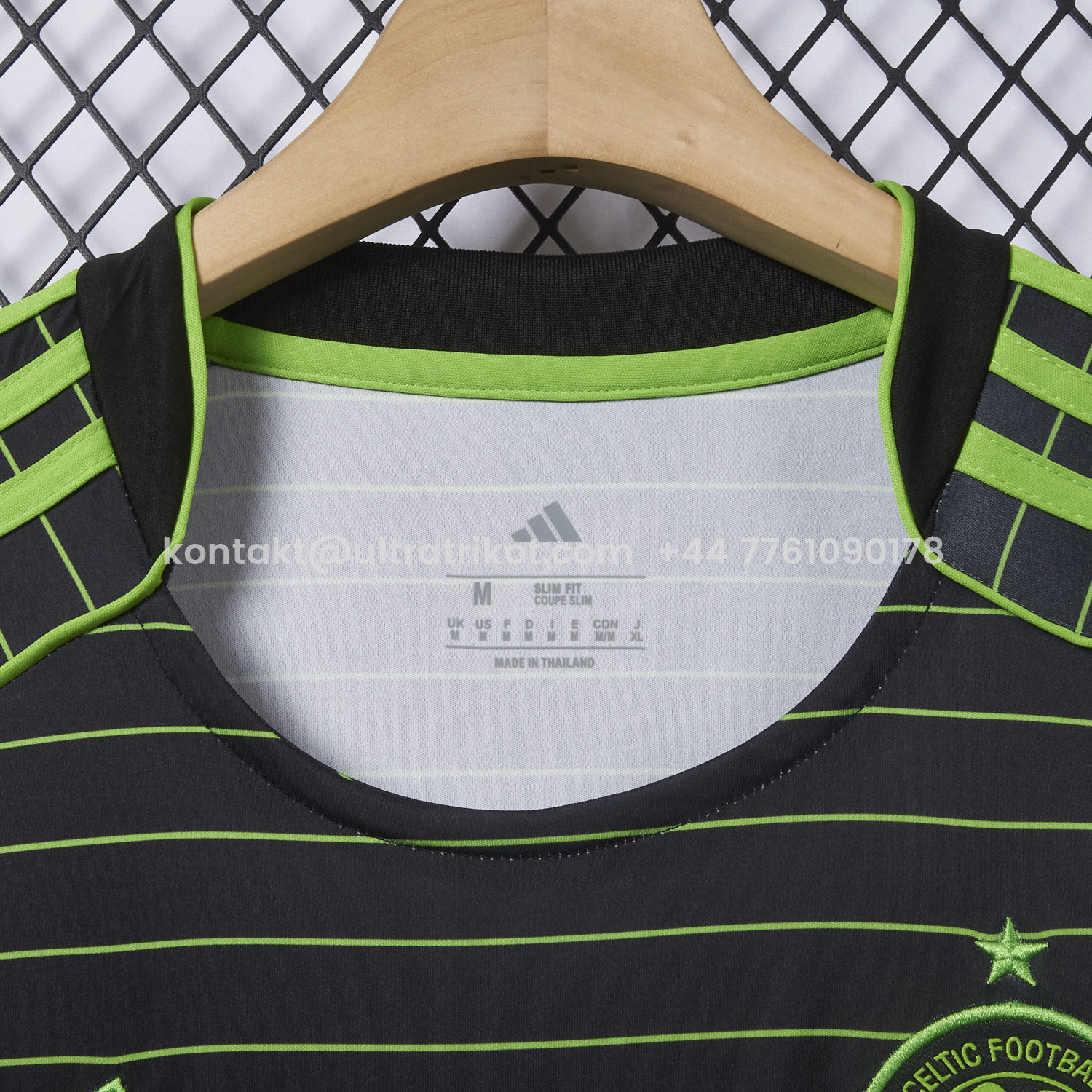 UltraTrikot-Celtic 25-26 Away Green Jersey - Fans Version