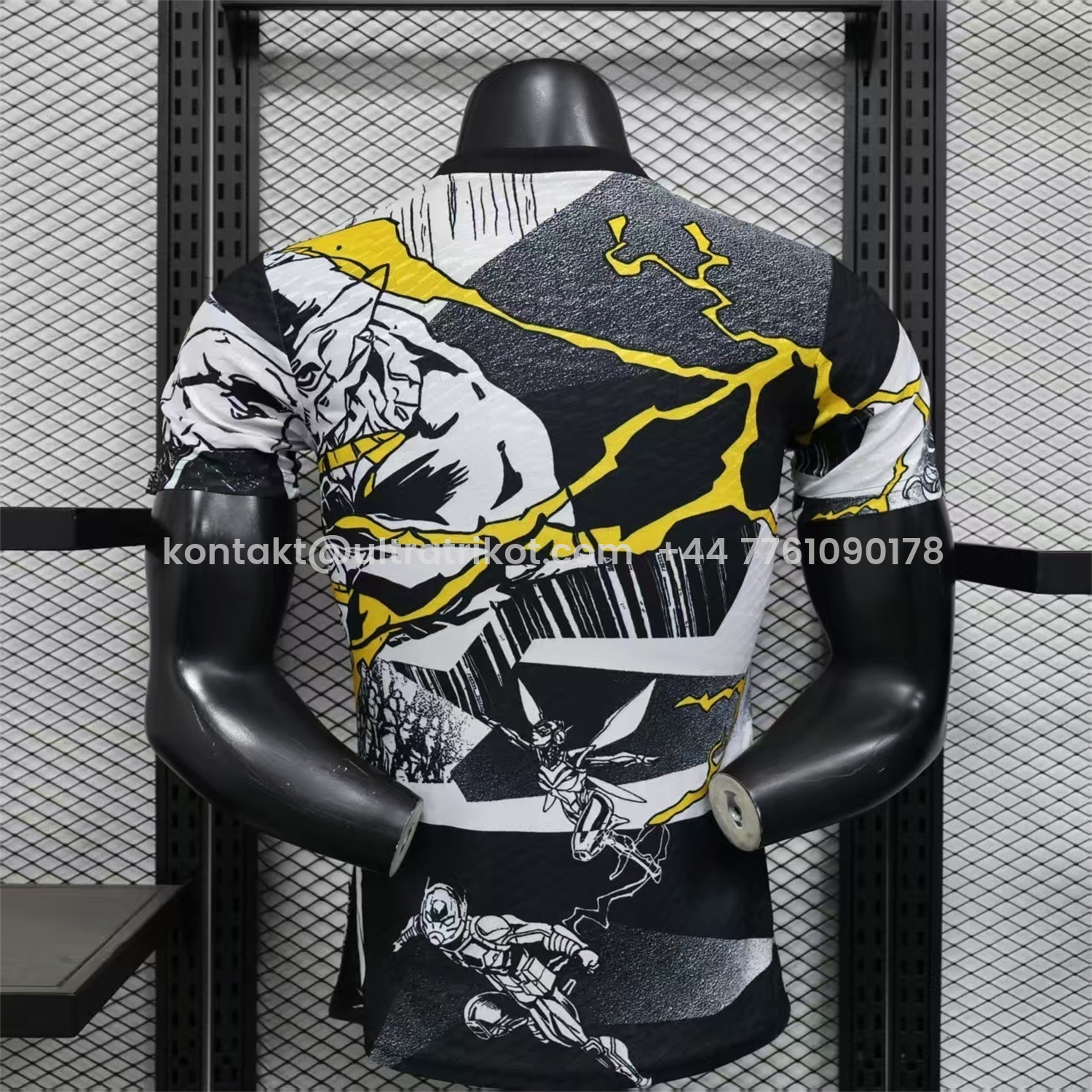 UltraTrikot-Real Madrid 25-26 Thunder Comics Pre-Match Special Jersey - Player Version